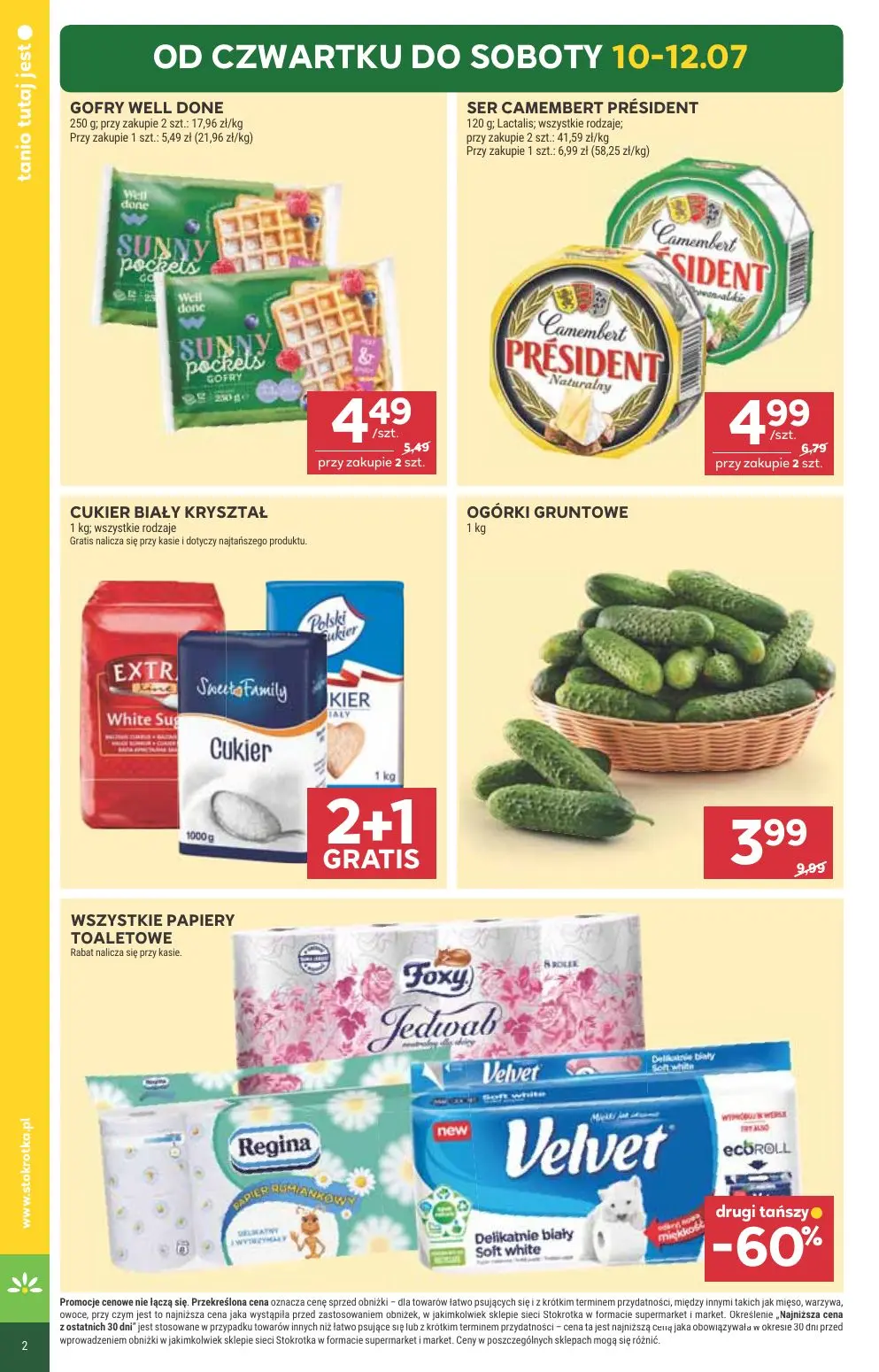 gazetka promocyjna Stokrotka Supermarket Od czwartku - Strona 2