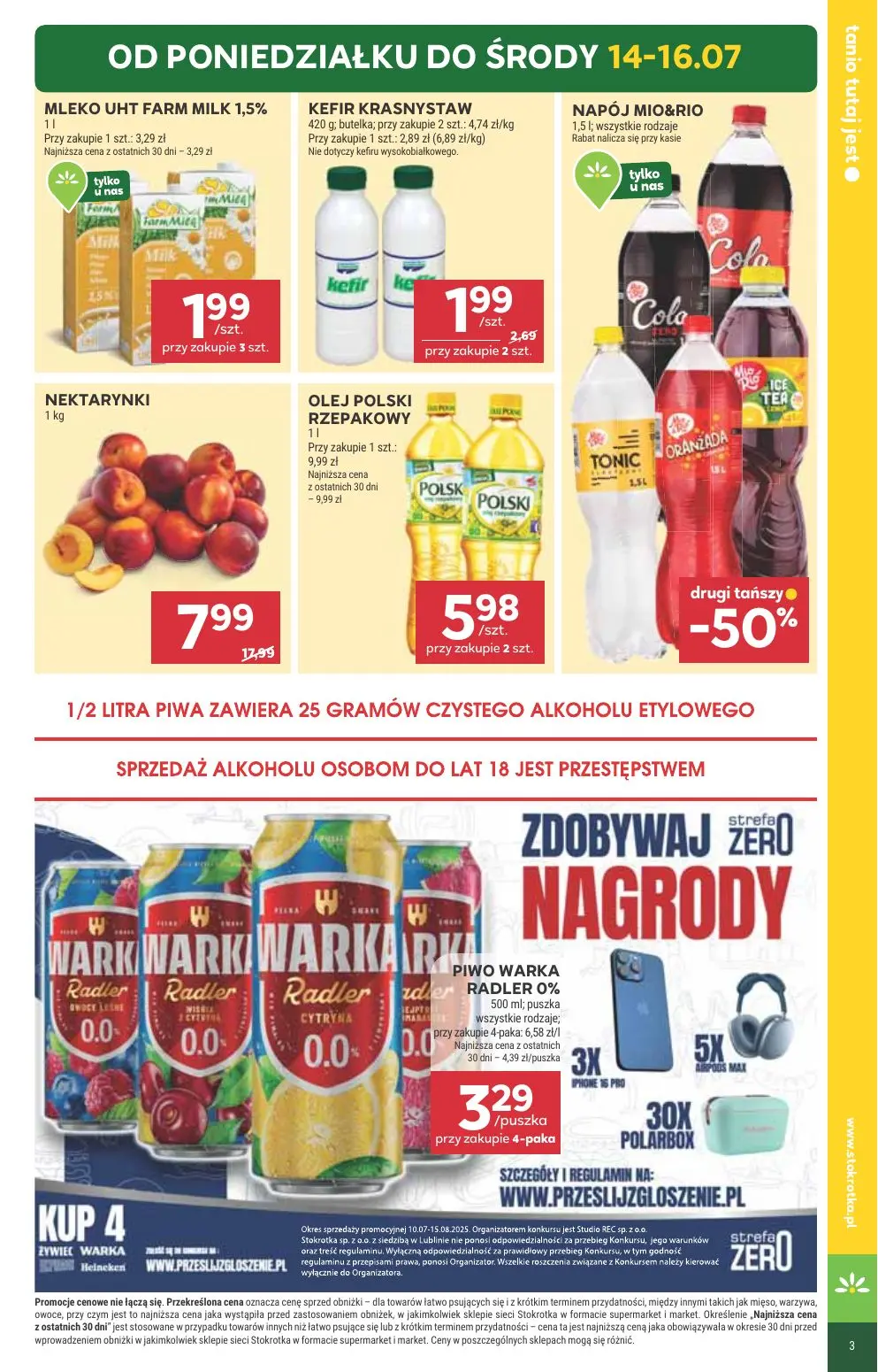 gazetka promocyjna Stokrotka Supermarket Od czwartku - Strona 3