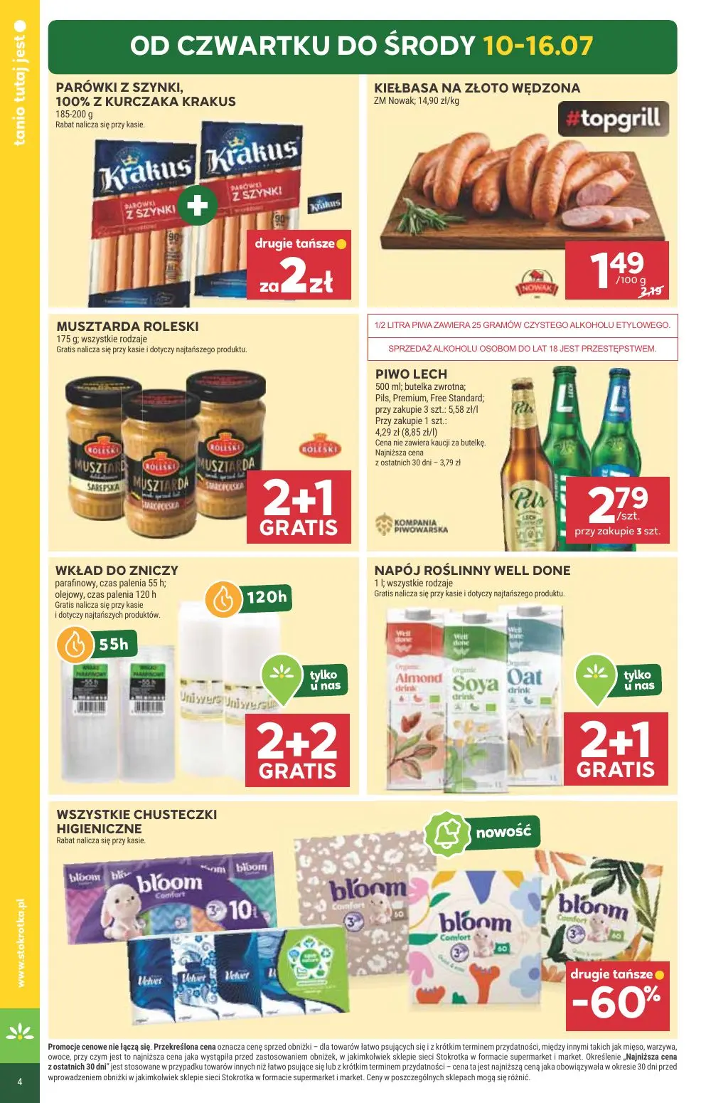gazetka promocyjna Stokrotka Supermarket Od czwartku - Strona 4