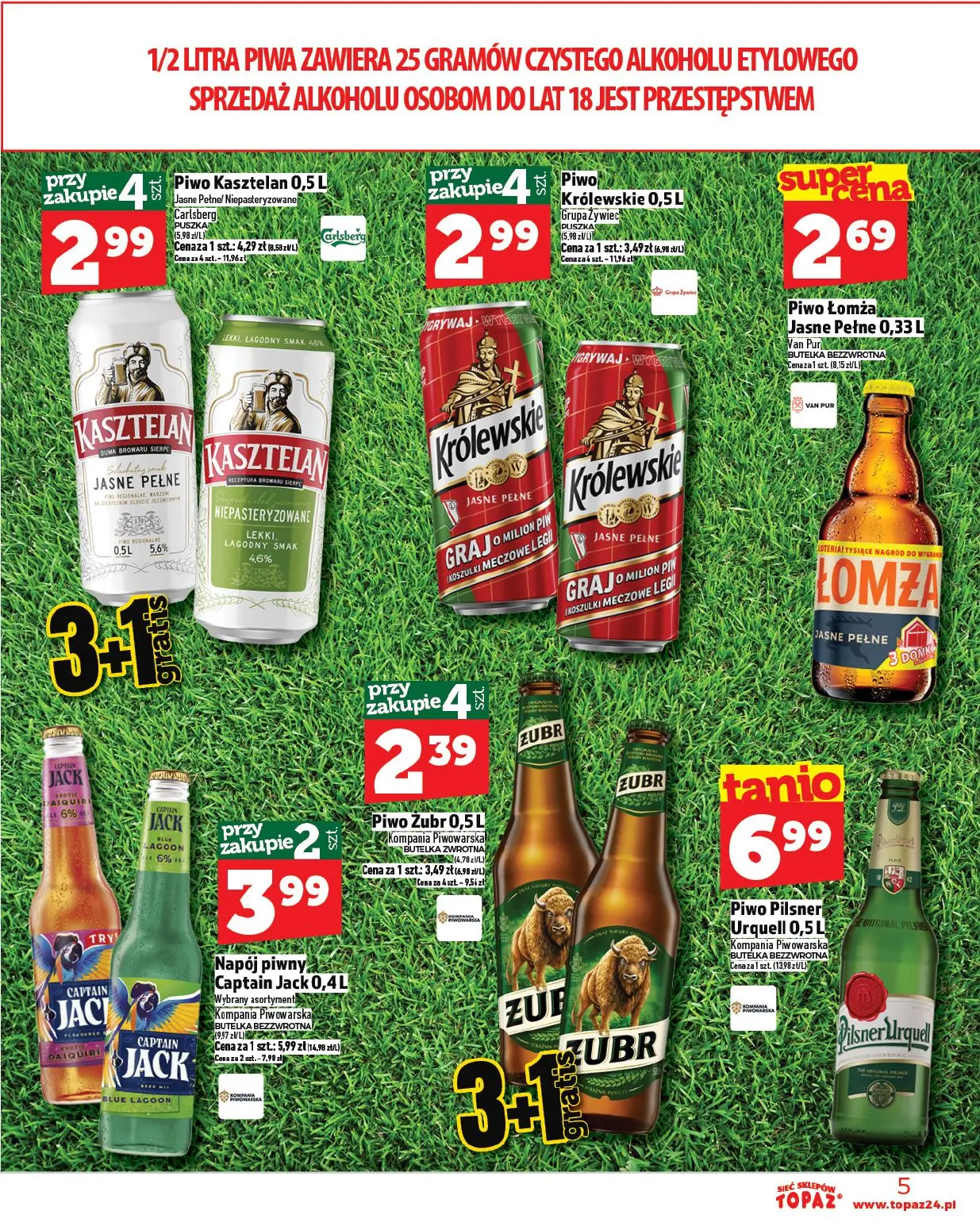 gazetka promocyjna Topaz Express - Strona 5