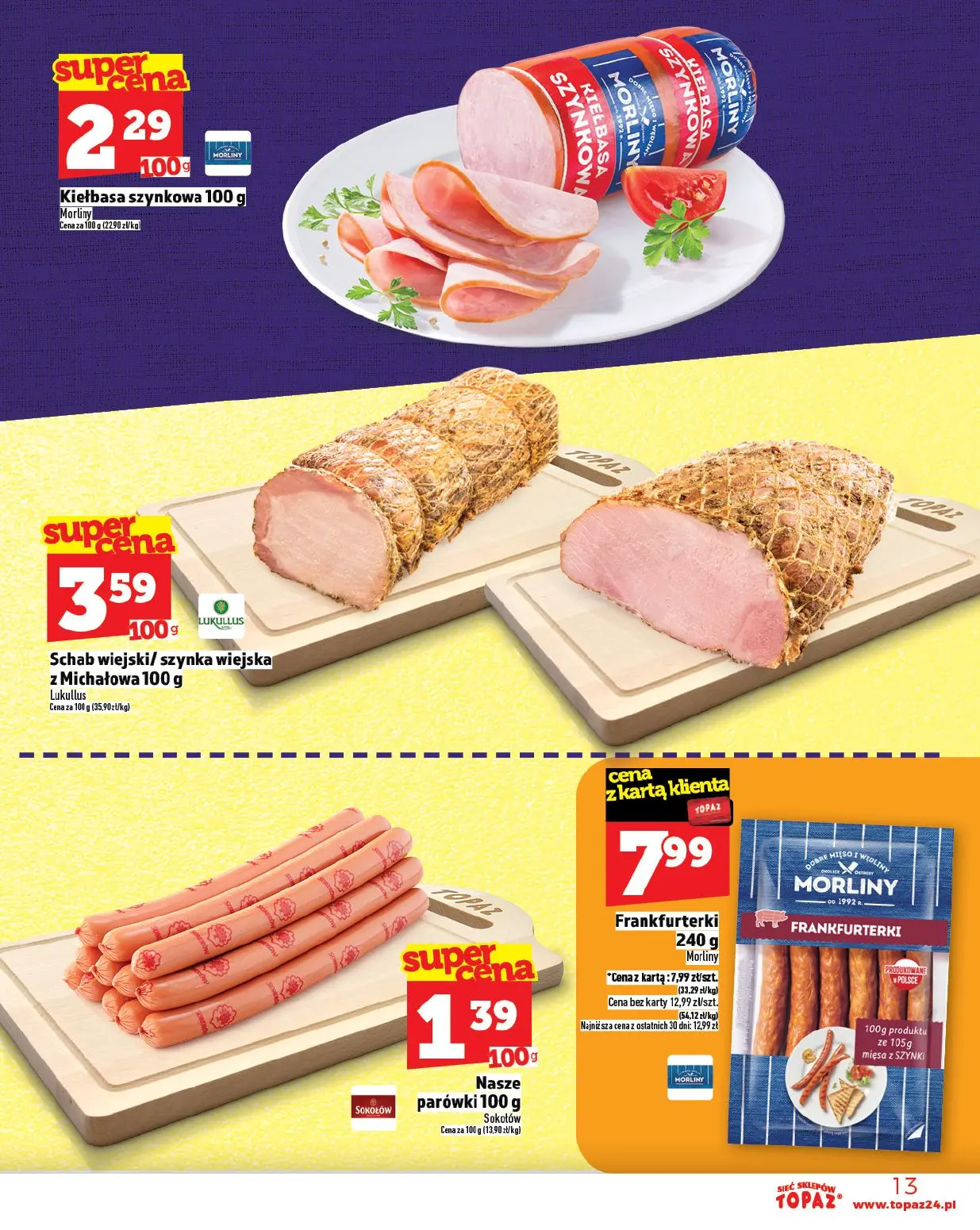 gazetka promocyjna Topaz Express - Strona 13