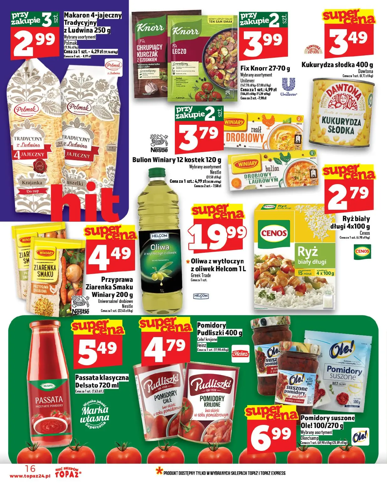 gazetka promocyjna Topaz Ogólna - Strona 16