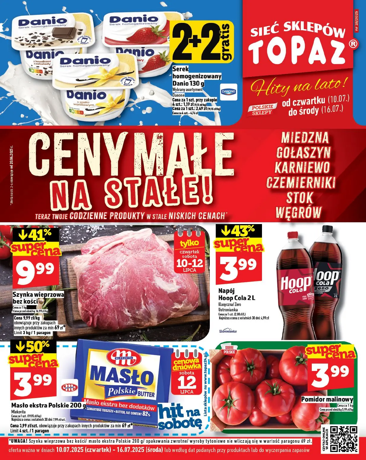 gazetka promocyjna Topaz Ceny małe - Strona 1