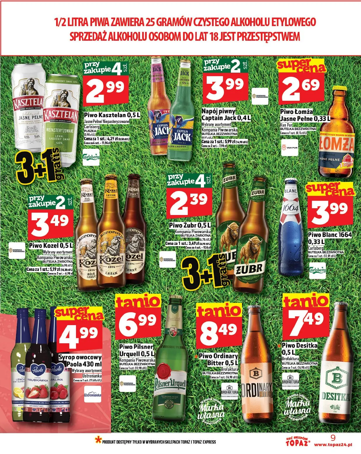 gazetka promocyjna Topaz Ceny małe - Strona 9