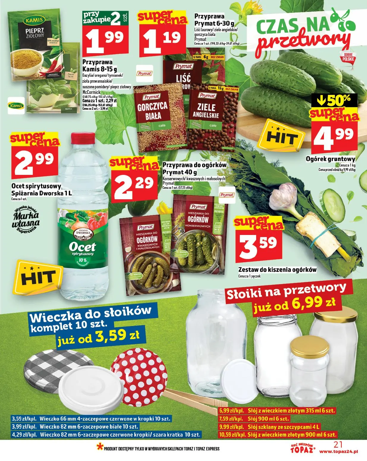 gazetka promocyjna Topaz Ceny małe - Strona 21