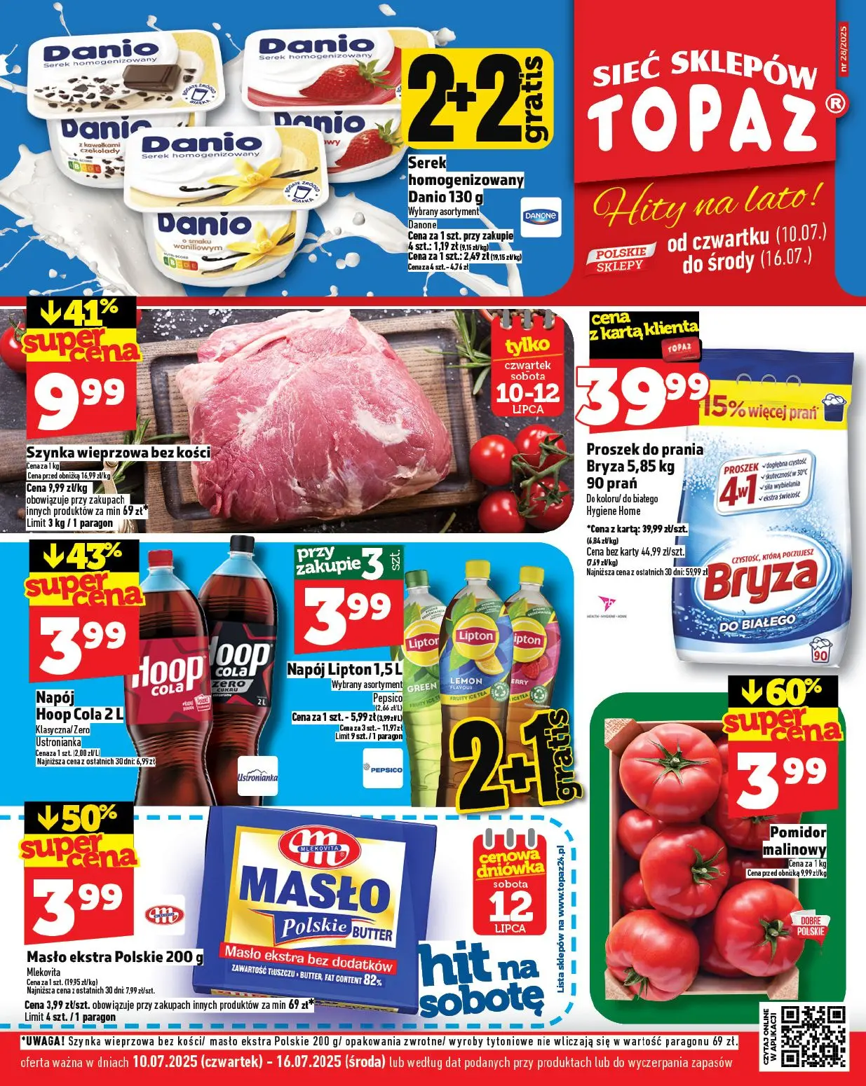 gazetka promocyjna Topaz Warszawa - Strona 1