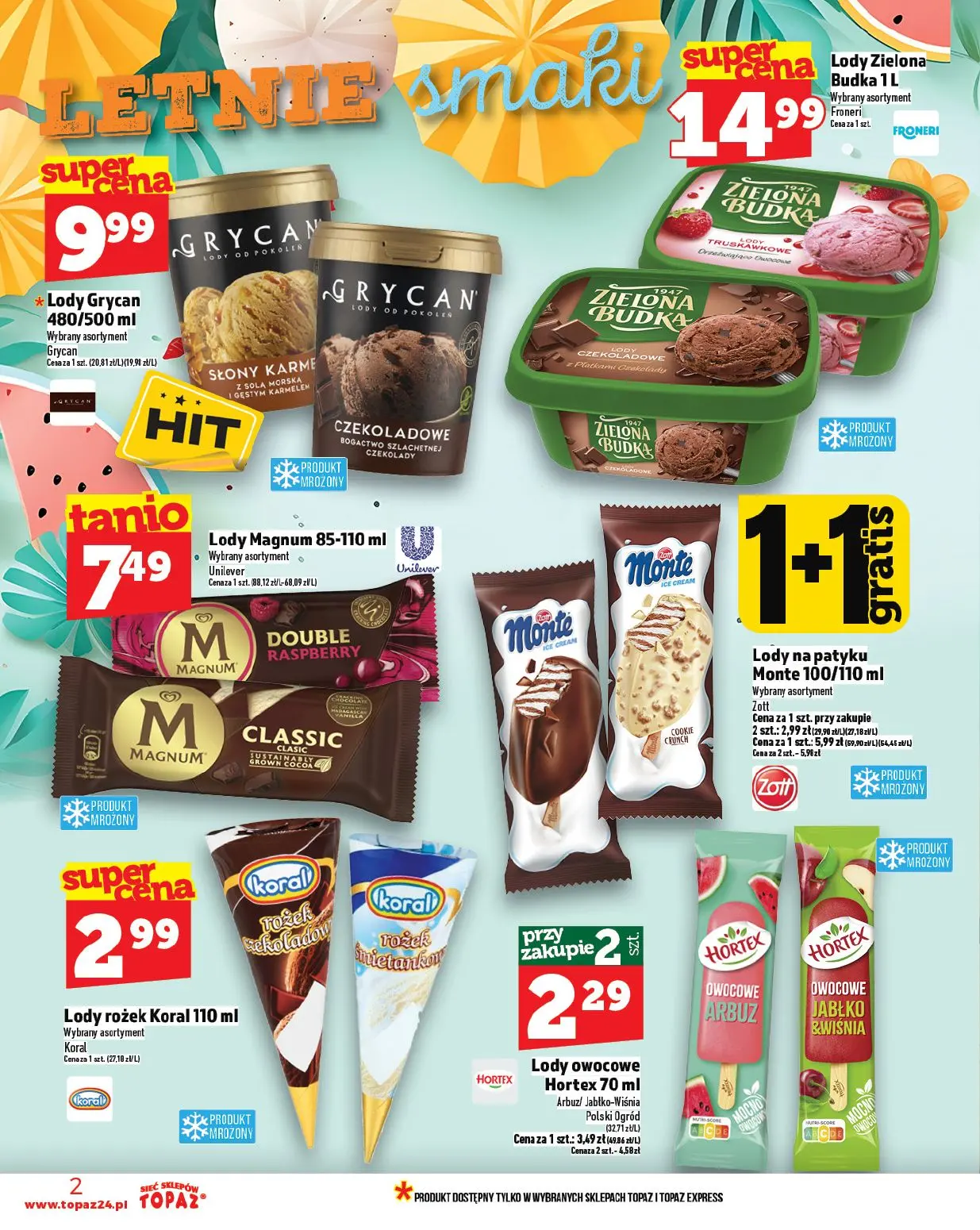 gazetka promocyjna Topaz Warszawa - Strona 2