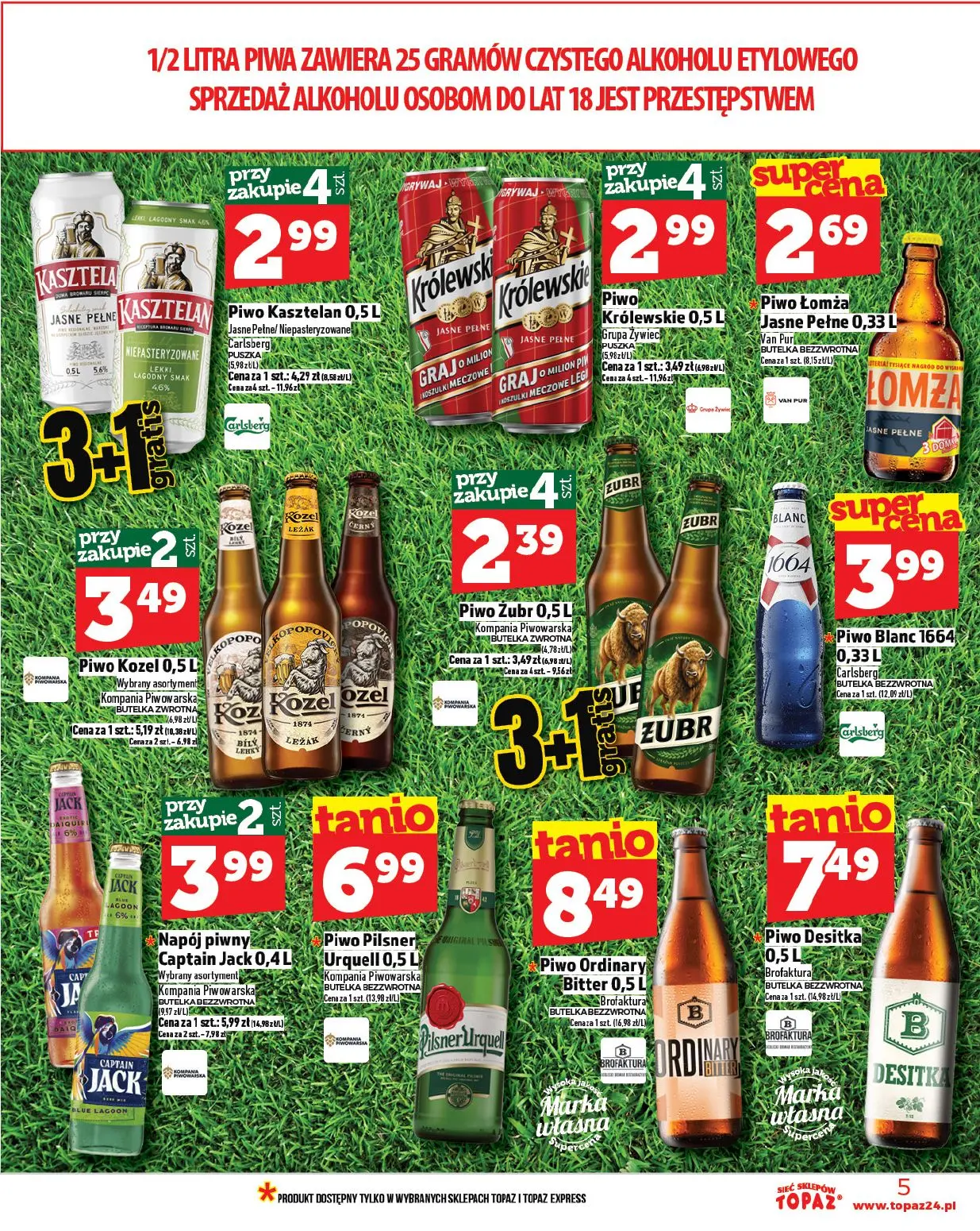 gazetka promocyjna Topaz Warszawa - Strona 5