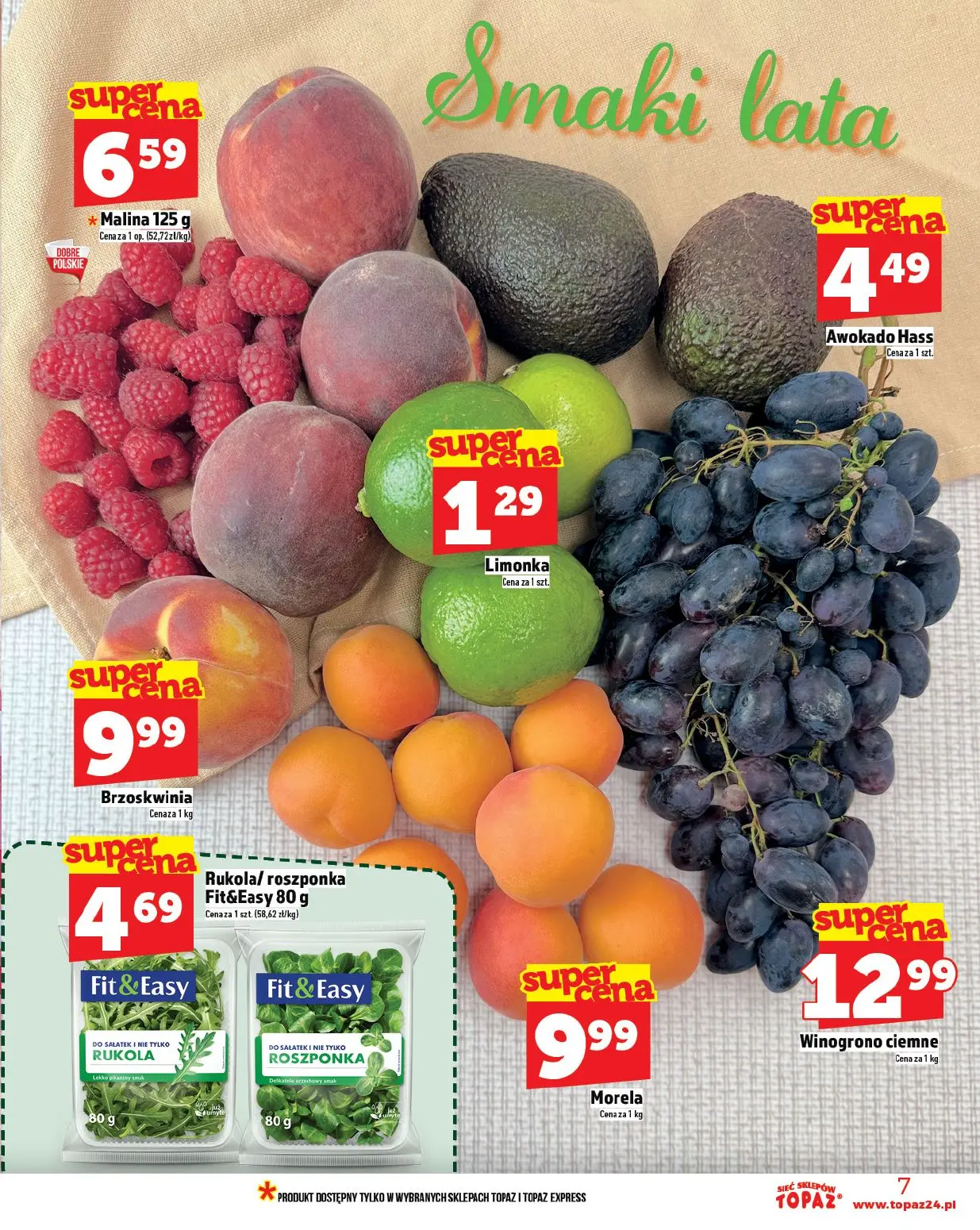 gazetka promocyjna Topaz Warszawa - Strona 7