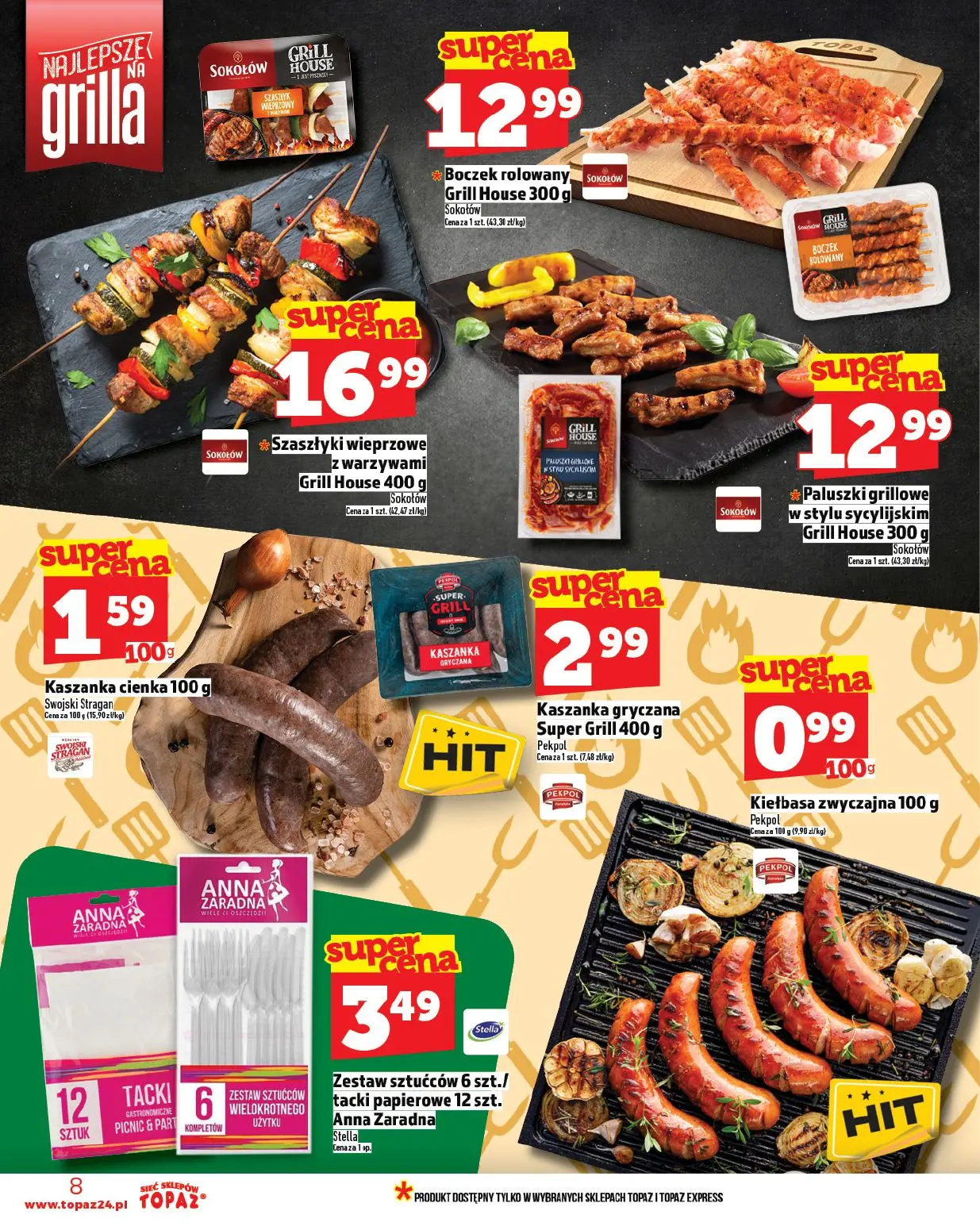gazetka promocyjna Topaz Warszawa - Strona 8