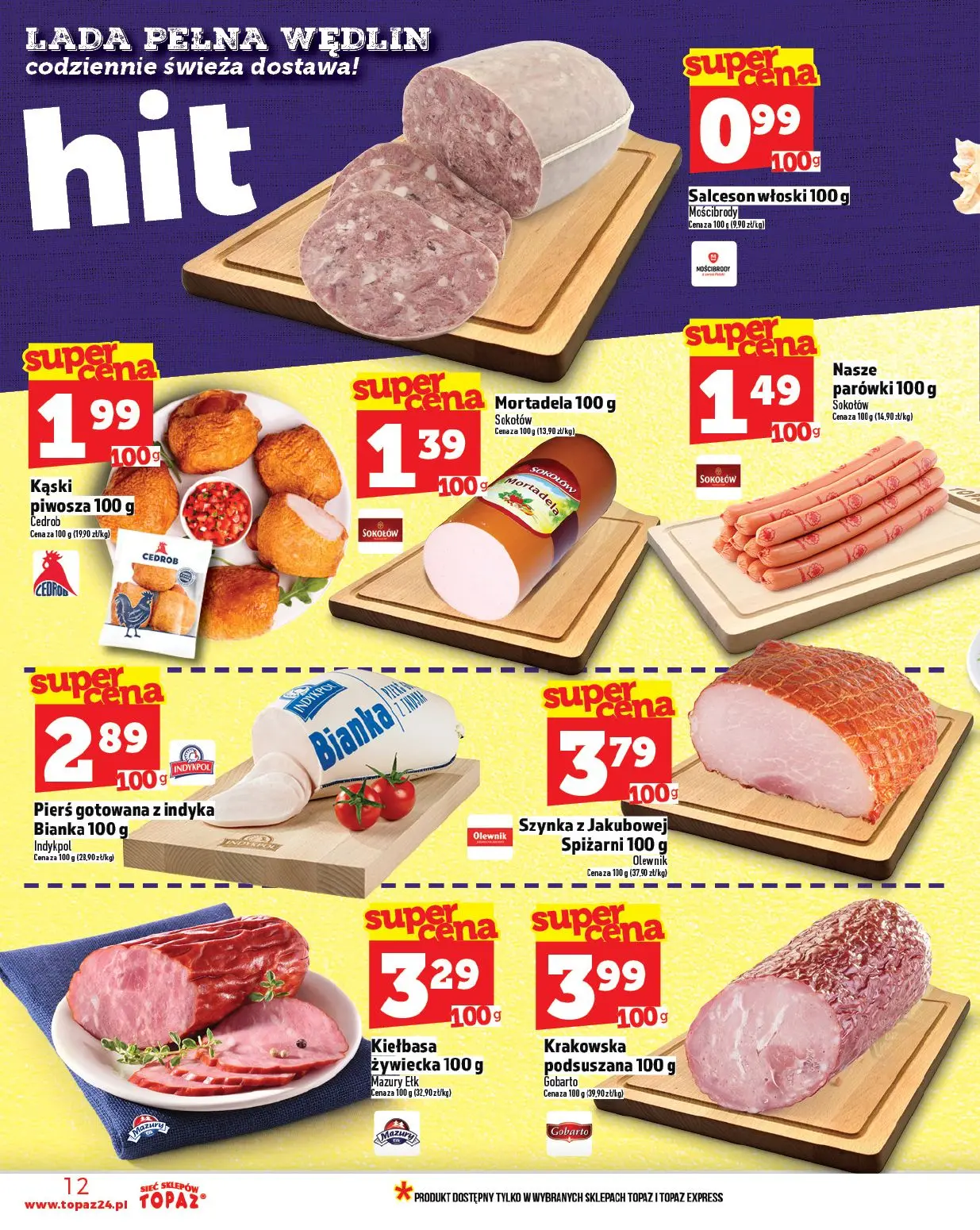 gazetka promocyjna Topaz Warszawa - Strona 12