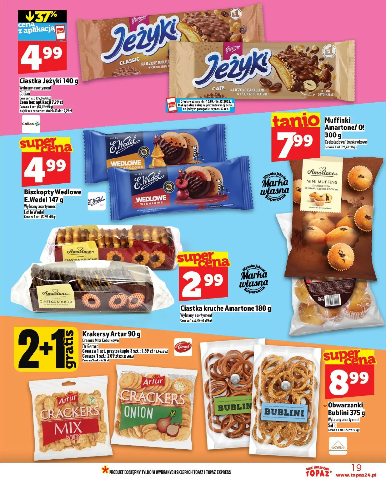 gazetka promocyjna Topaz Warszawa - Strona 19