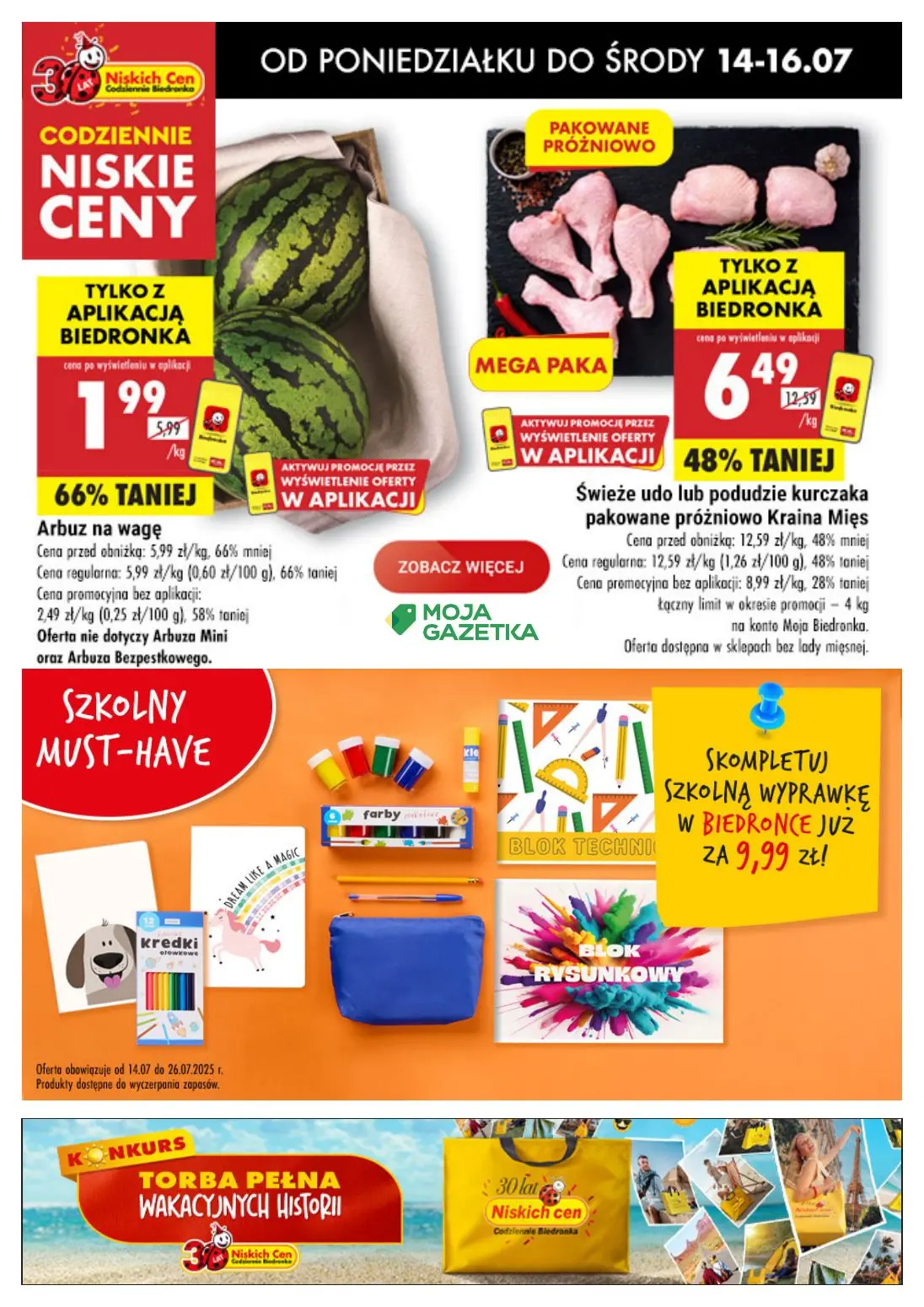gazetka promocyjna Biedronka Biedronkowe oszczędności - Strona 1