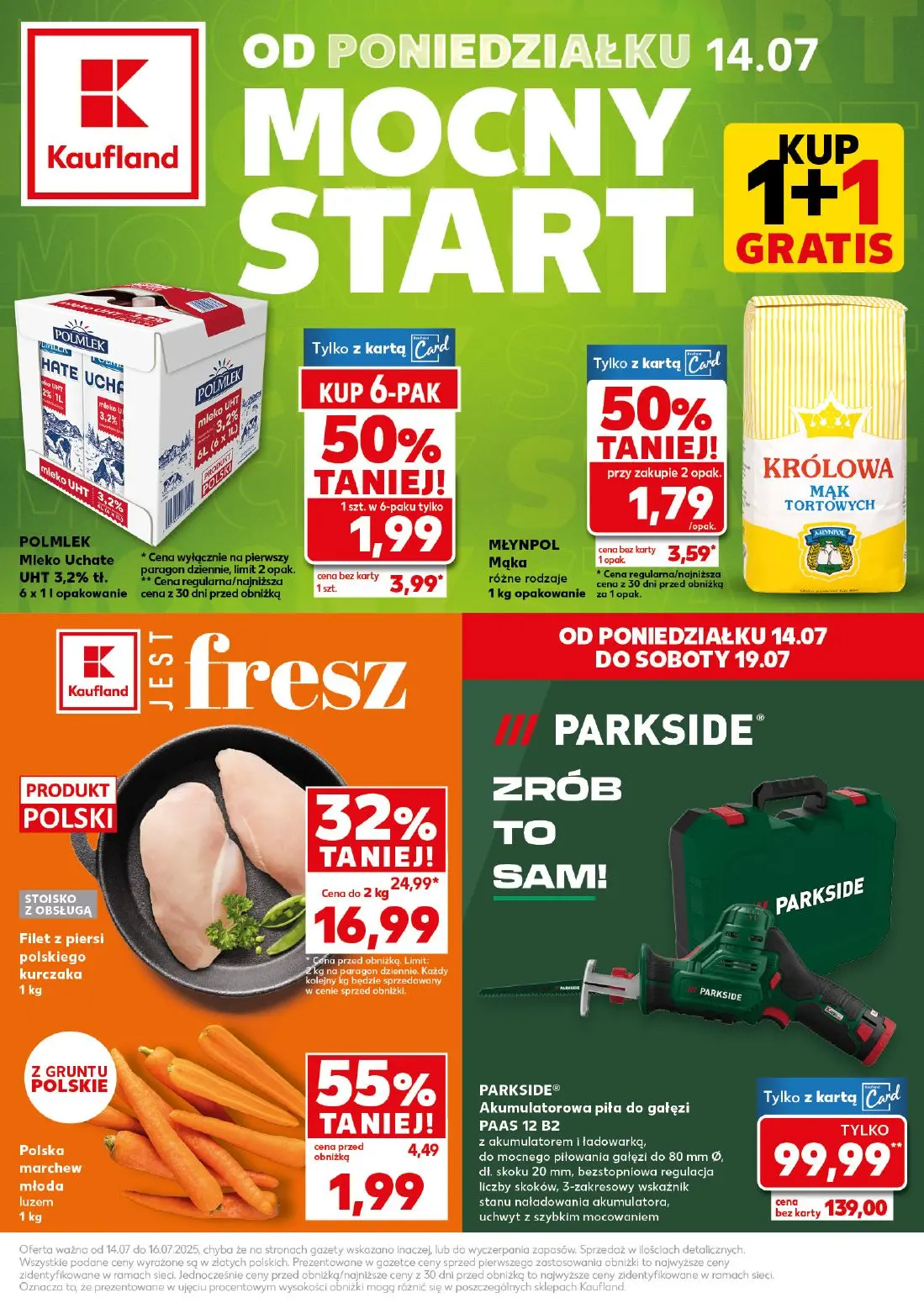 gazetka promocyjna Kaufland Mocny Start - Strona 1