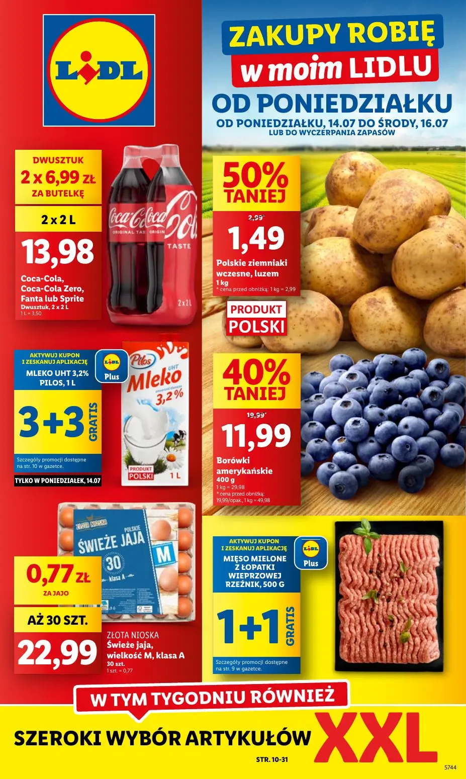 gazetka promocyjna LIDL Od poniedziałku - Strona 1