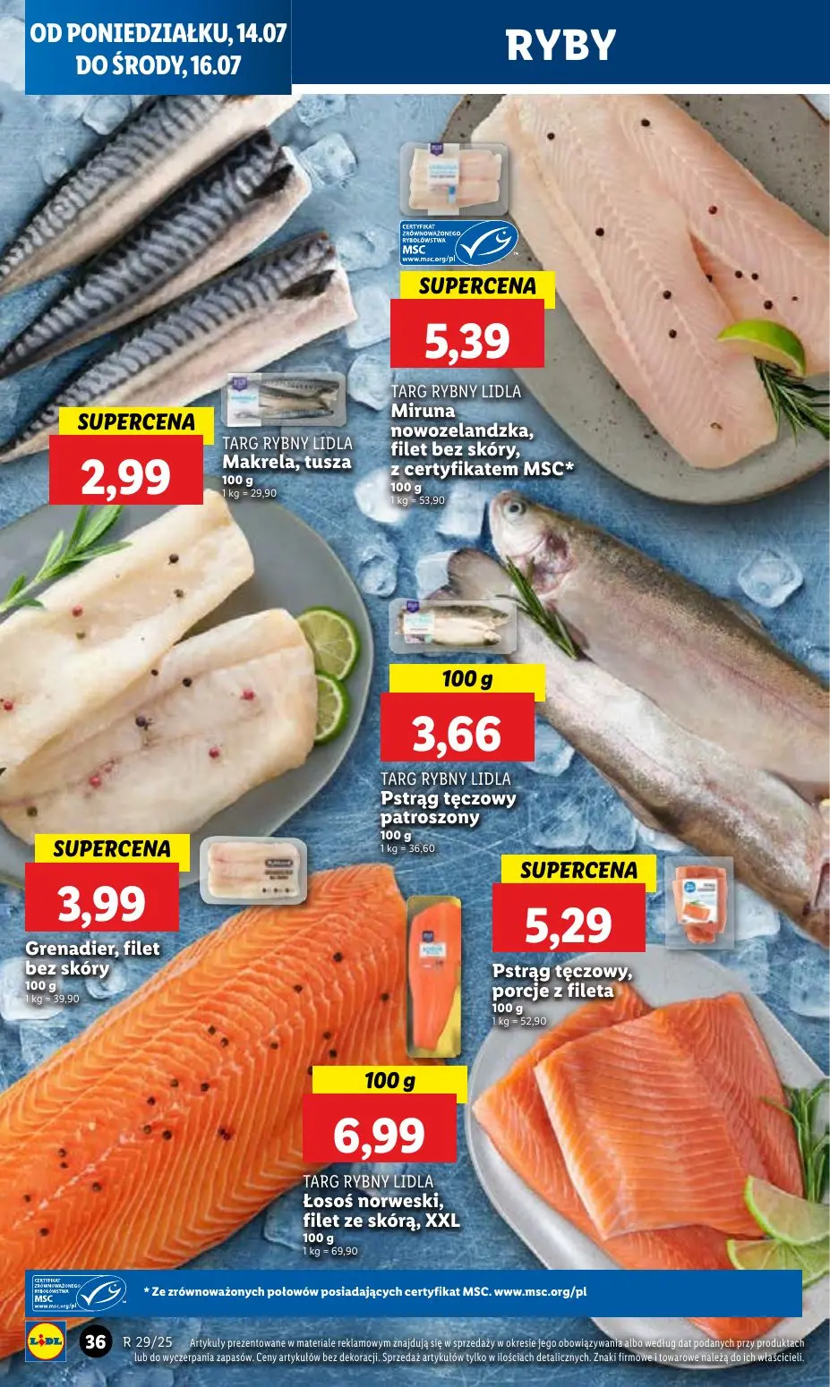 gazetka promocyjna LIDL Od poniedziałku - Strona 44