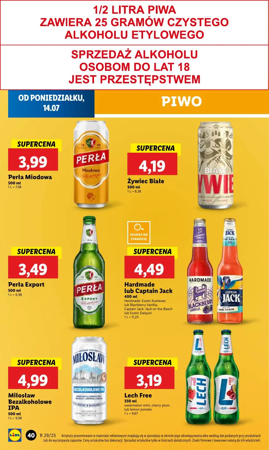 gazetka promocyjna LIDL Od poniedziałku - Strona 48