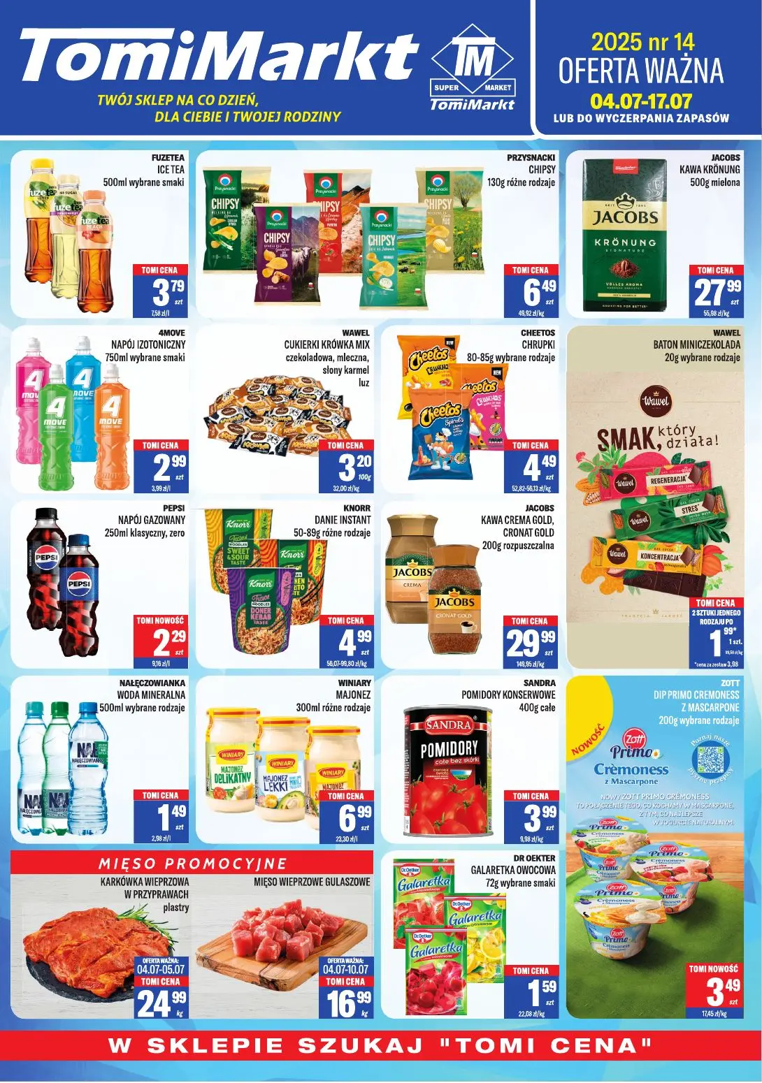 gazetka promocyjna Tomi Markt Twój sklep na co dzień - Strona 1