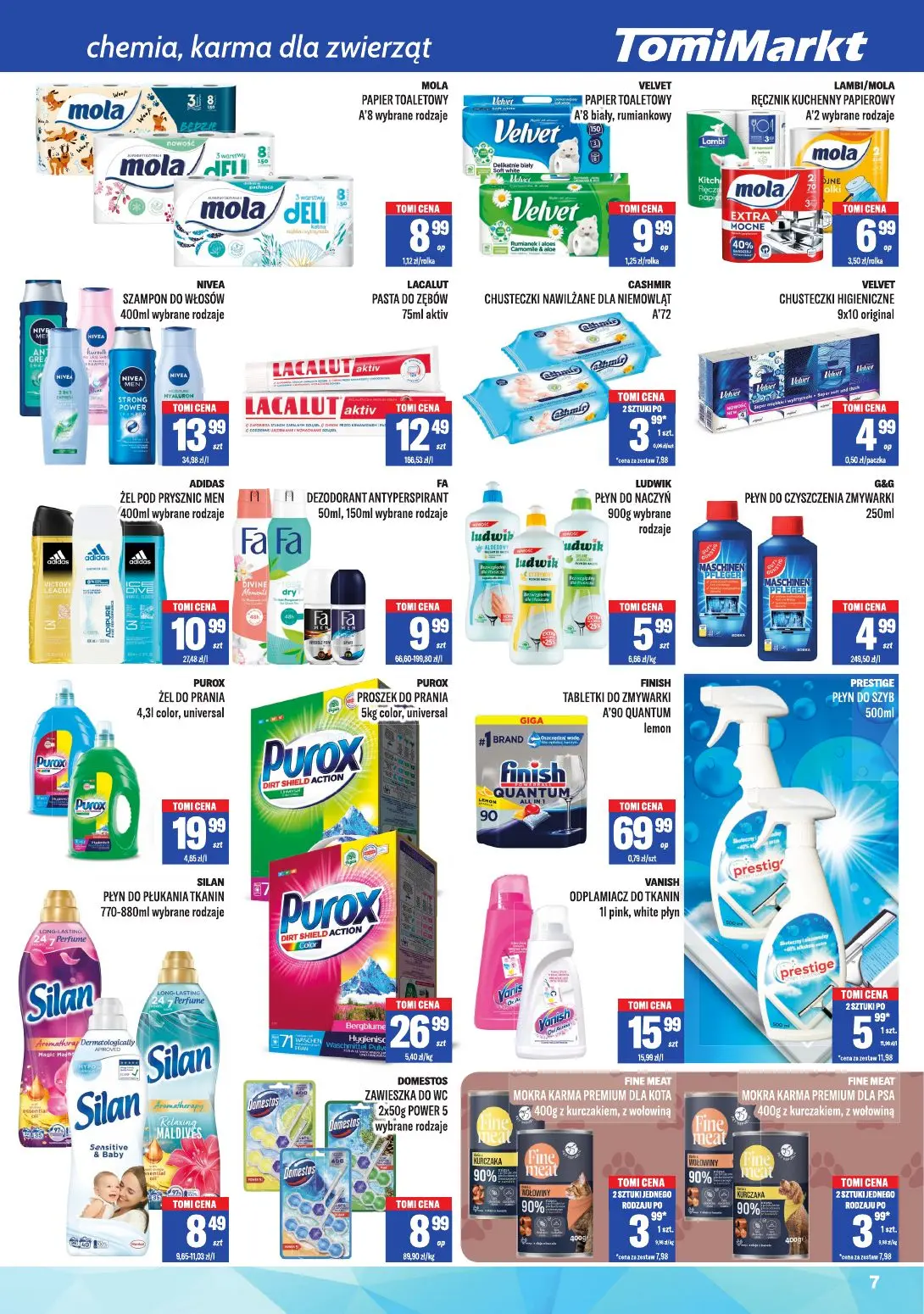 gazetka promocyjna Tomi Markt Twój sklep na co dzień - Strona 7