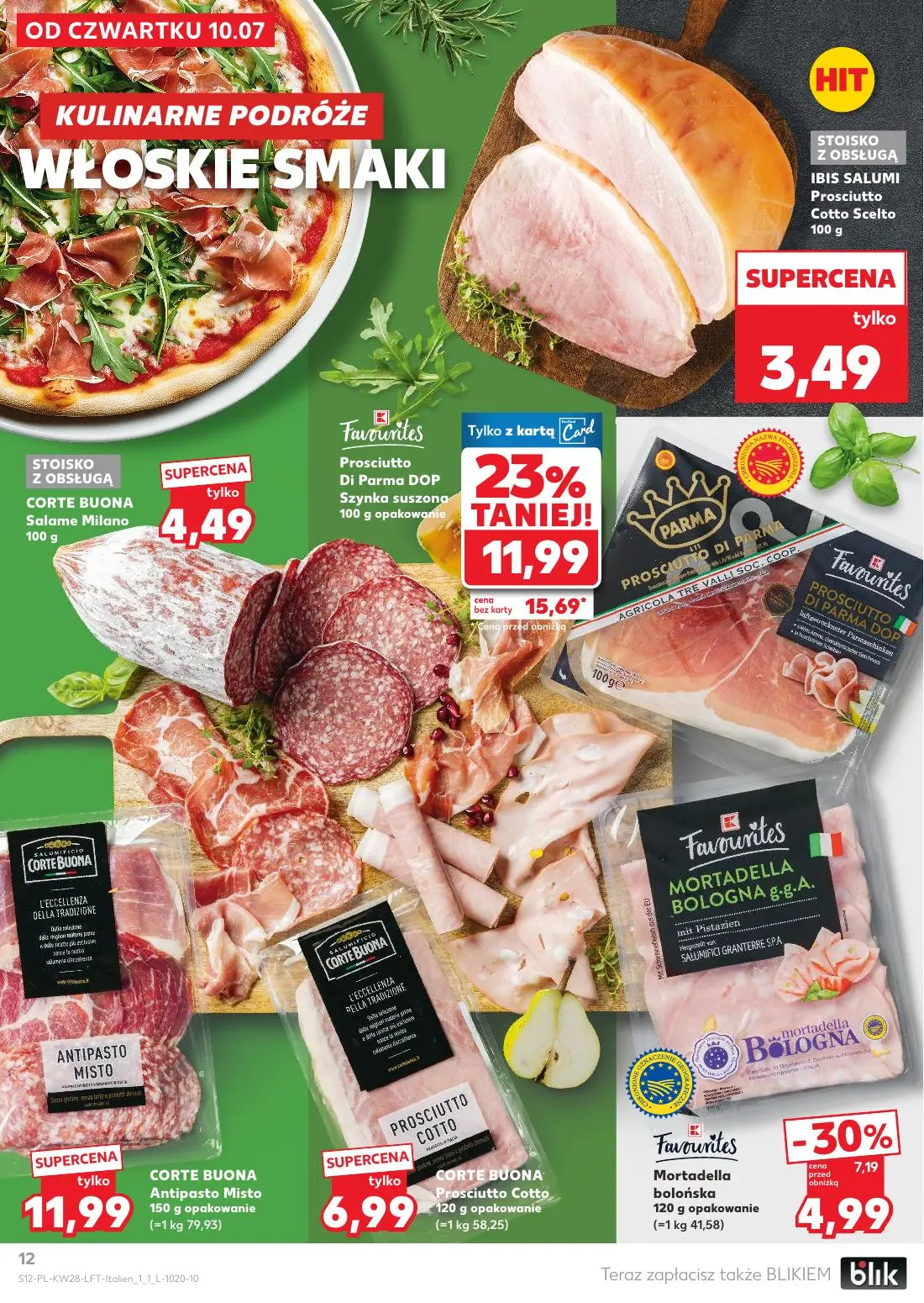 gazetka promocyjna Kaufland Włoskie smaki - Strona 12
