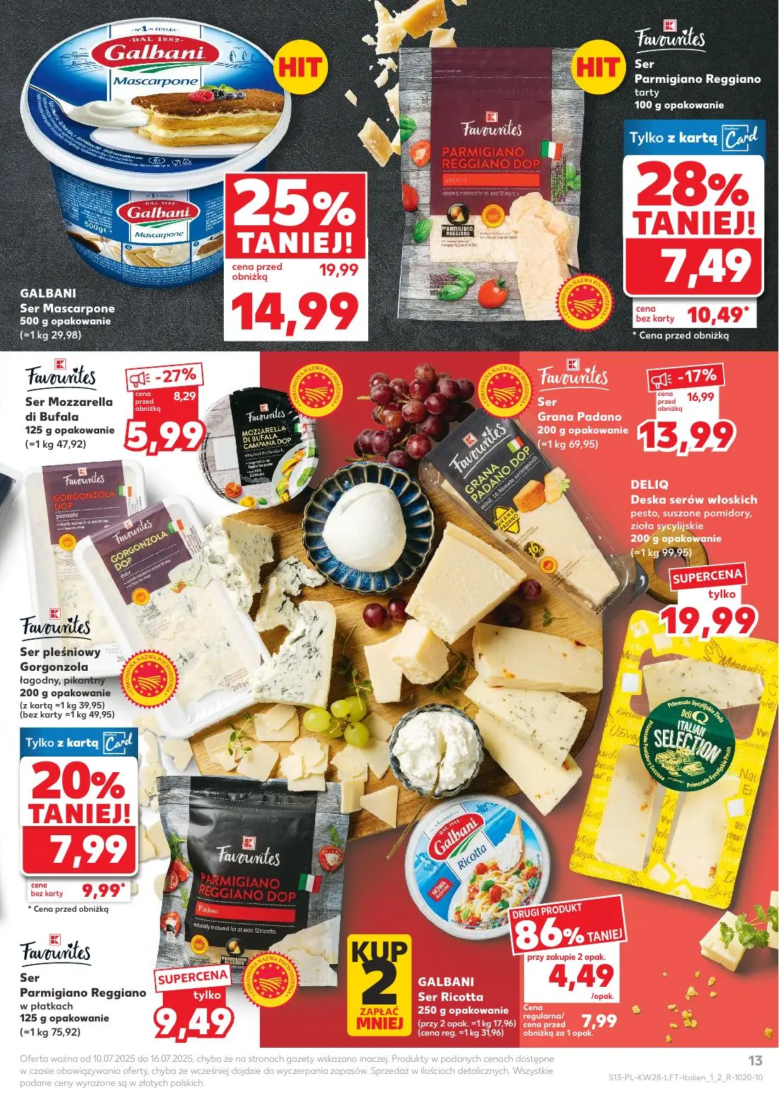 gazetka promocyjna Kaufland Włoskie smaki - Strona 13