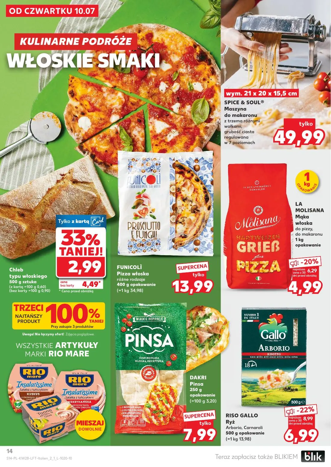gazetka promocyjna Kaufland Włoskie smaki - Strona 14