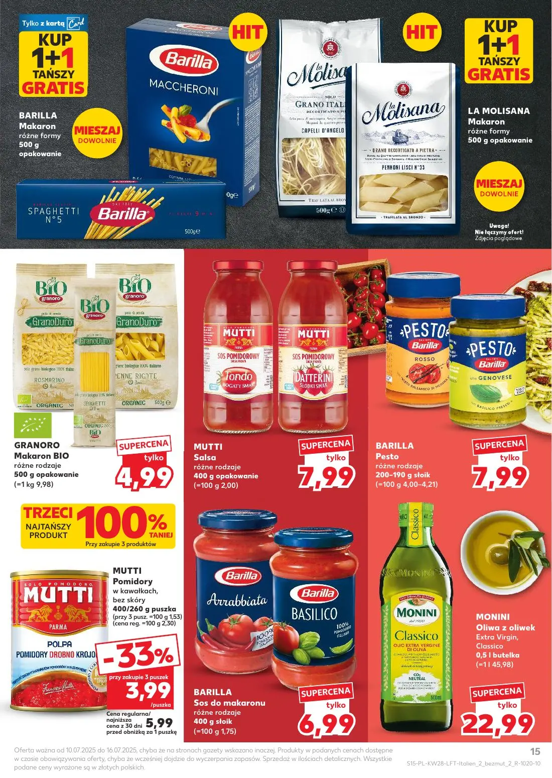 gazetka promocyjna Kaufland Włoskie smaki - Strona 15