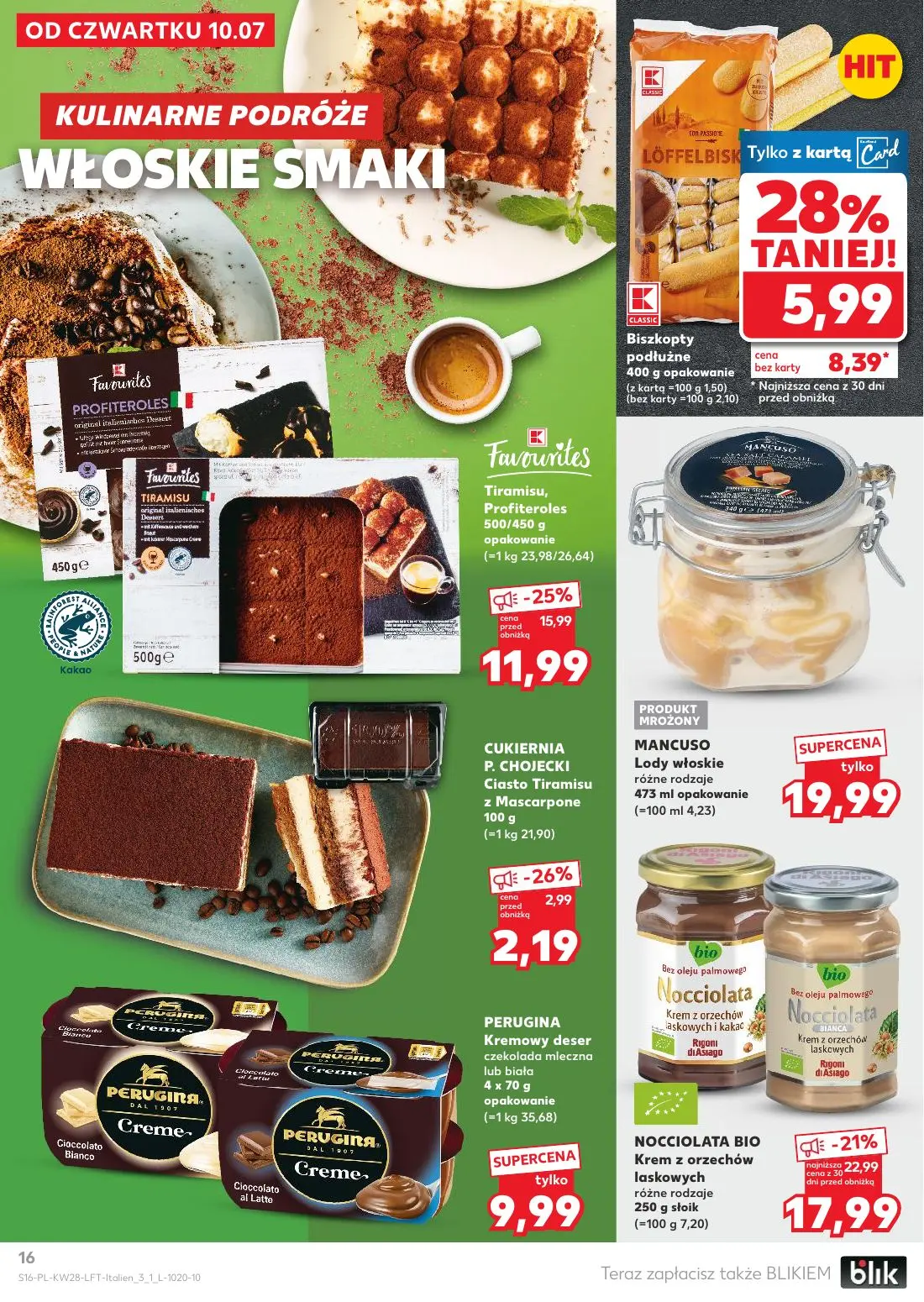 gazetka promocyjna Kaufland Włoskie smaki - Strona 16