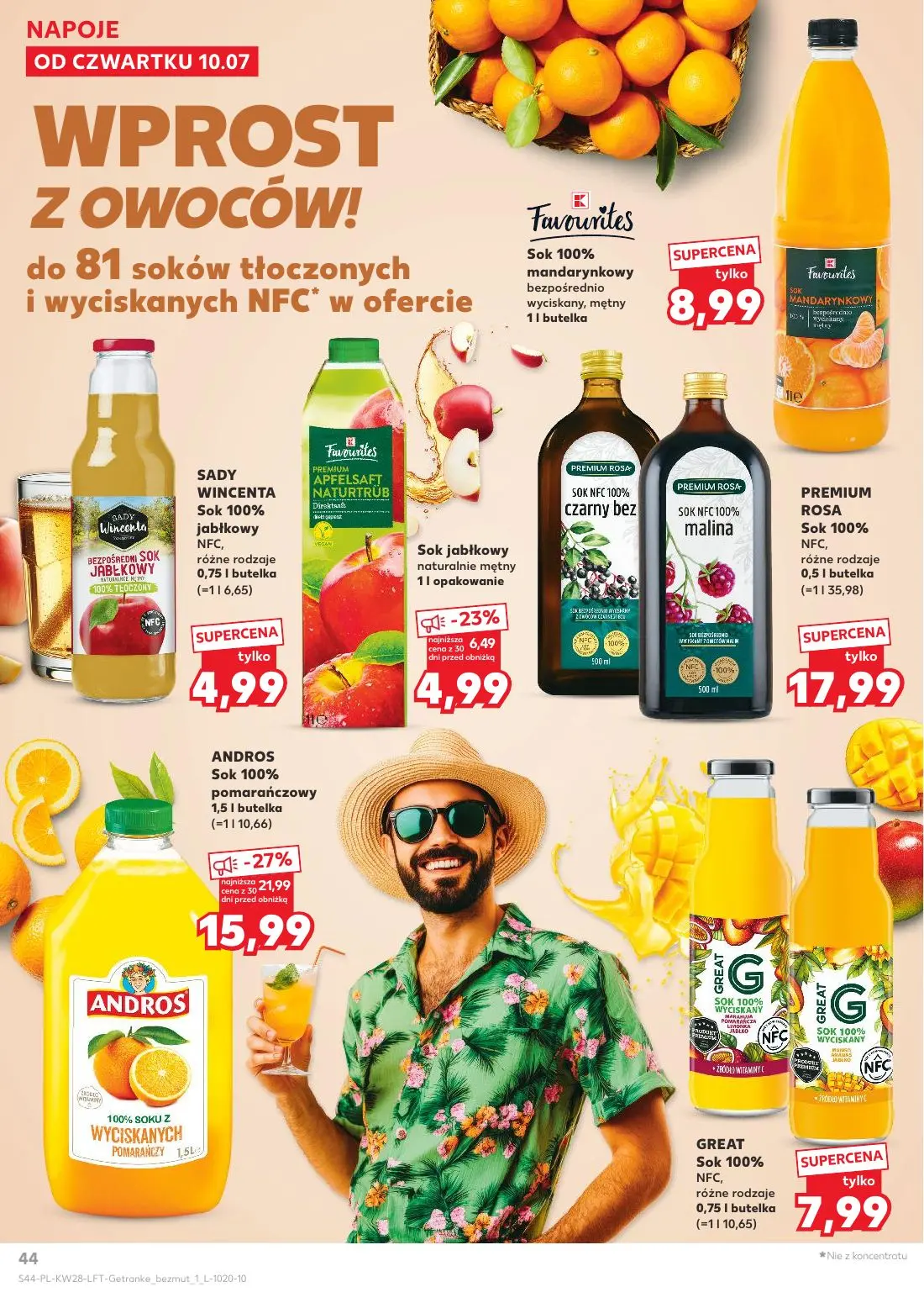 gazetka promocyjna Kaufland Włoskie smaki - Strona 44