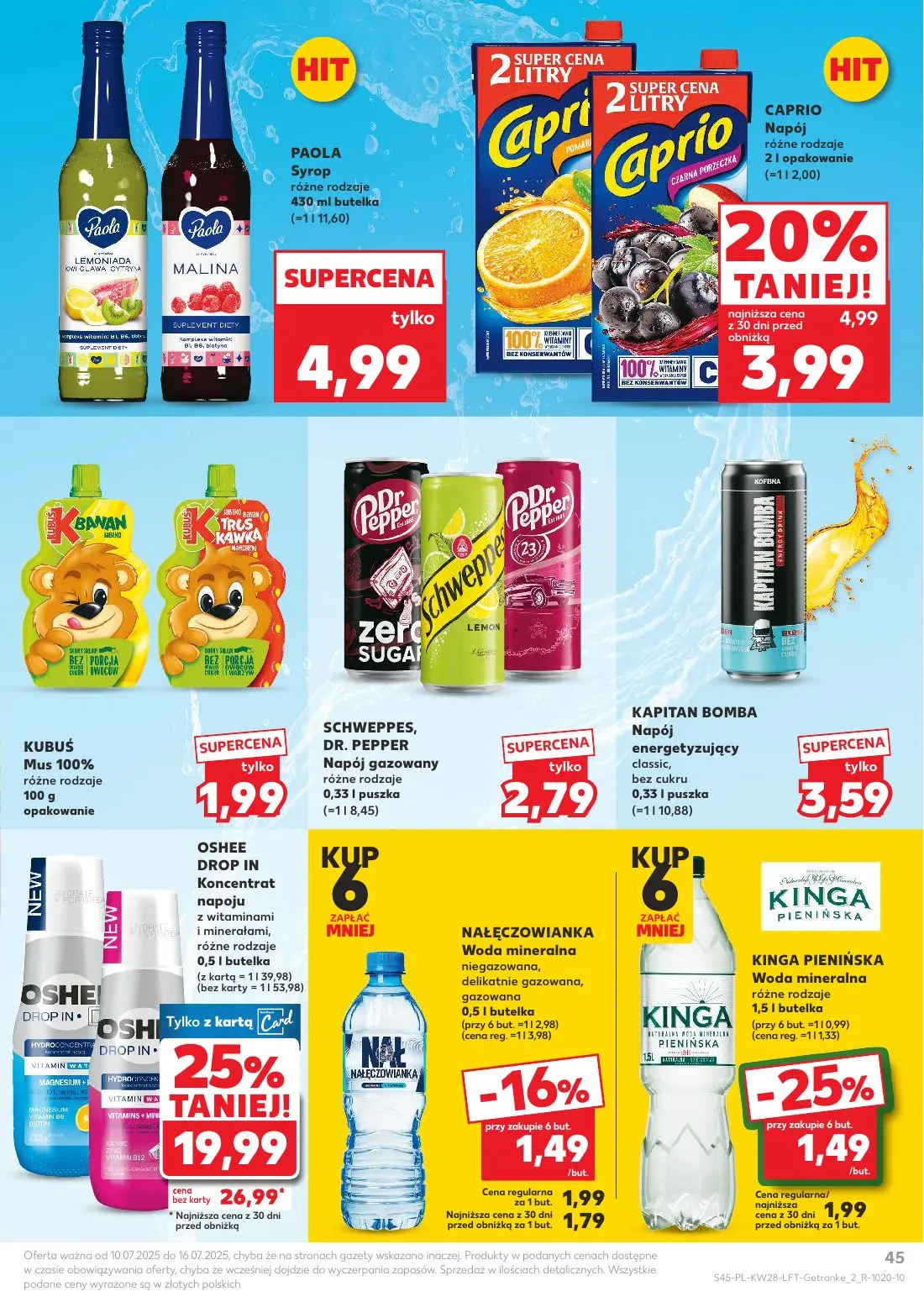 gazetka promocyjna Kaufland Włoskie smaki - Strona 45