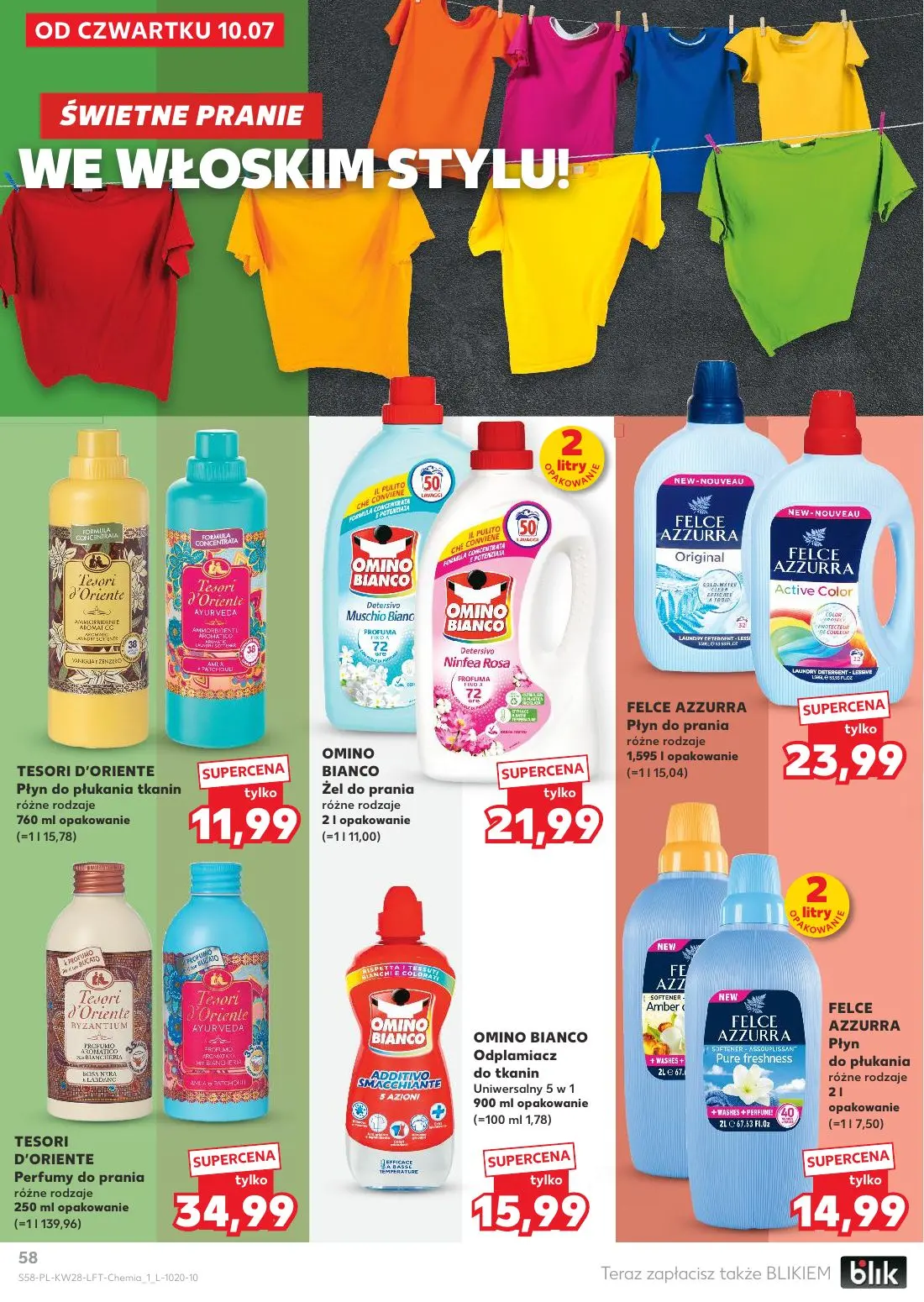 gazetka promocyjna Kaufland Włoskie smaki - Strona 58