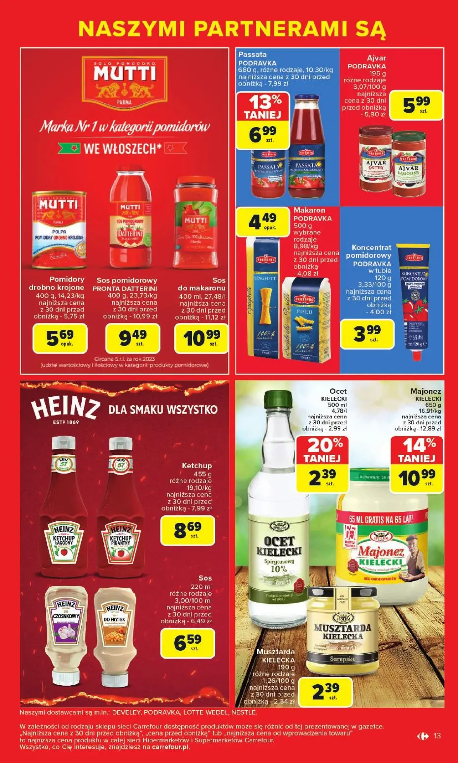 gazetka promocyjna Carrefour Market Markowe okazje cenowe - Strona 13