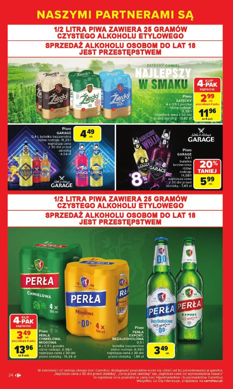 gazetka promocyjna Carrefour Market Markowe okazje cenowe - Strona 24