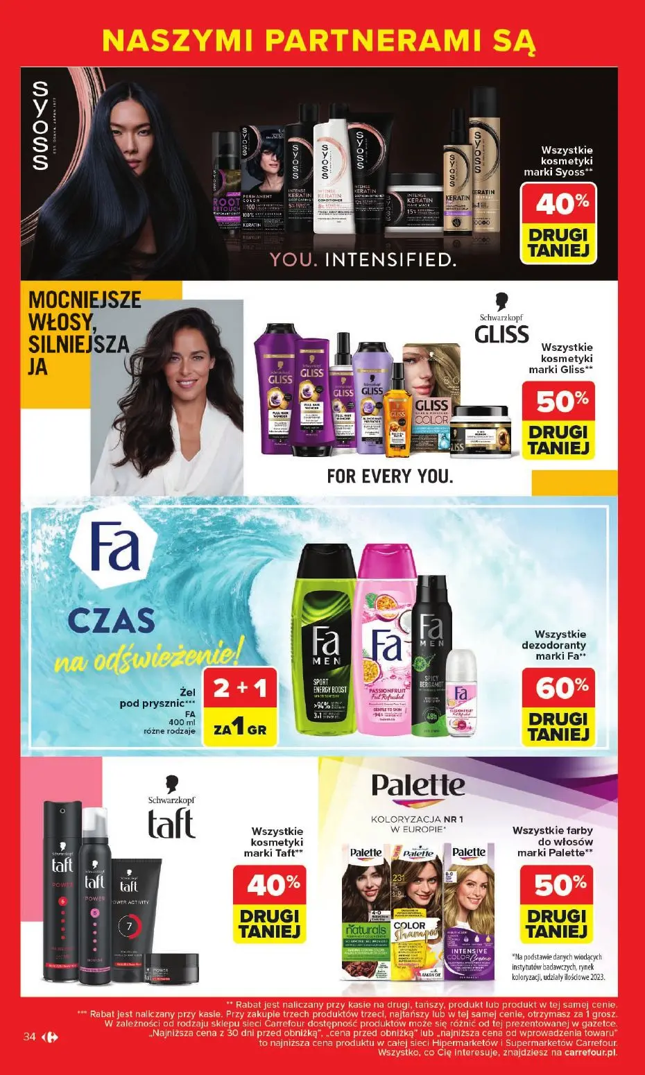gazetka promocyjna Carrefour Market Markowe okazje cenowe - Strona 34