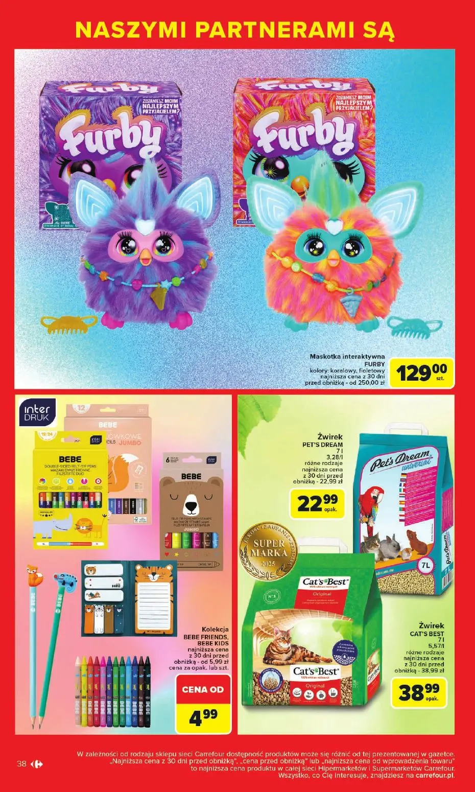 gazetka promocyjna Carrefour Market Markowe okazje cenowe - Strona 38