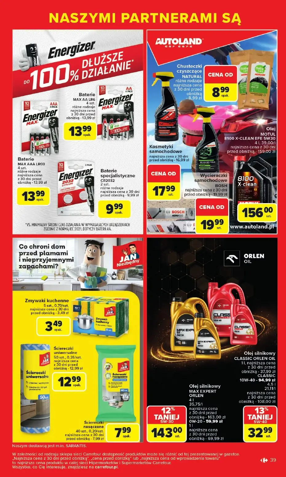 gazetka promocyjna Carrefour Market Markowe okazje cenowe - Strona 39