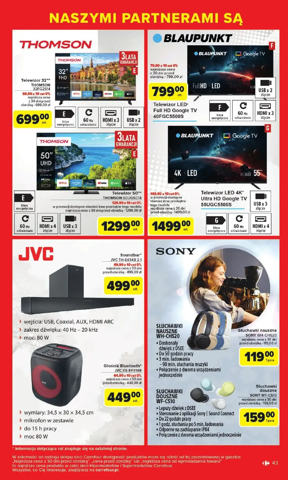 gazetka promocyjna Carrefour Market Markowe okazje cenowe - Strona 43