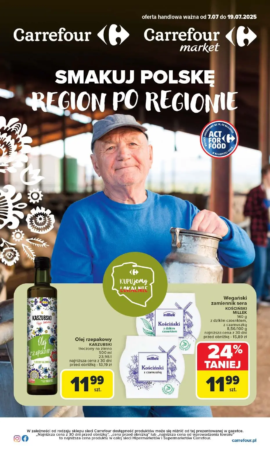 gazetka promocyjna Carrefour Market Smakuj Polskę - Strona 1