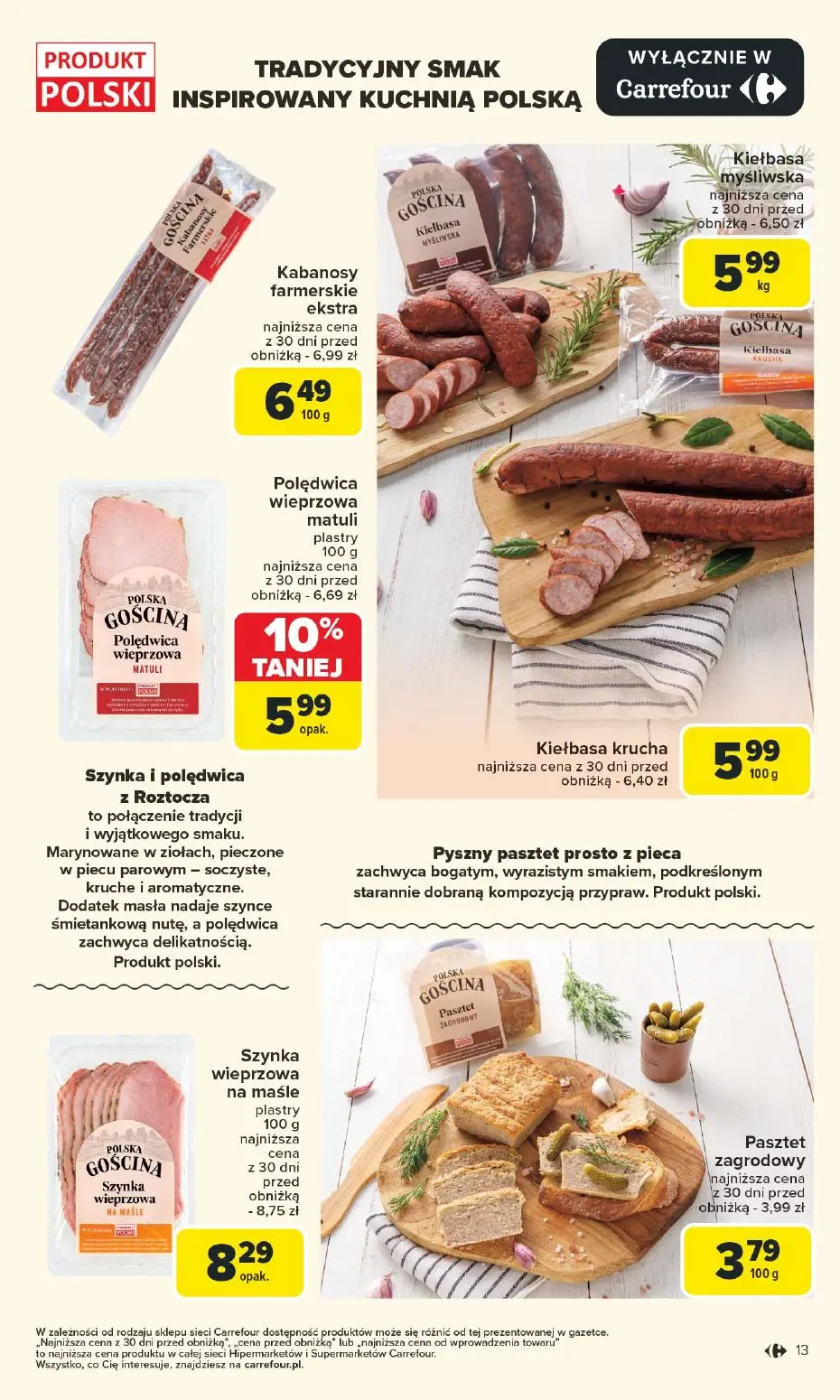gazetka promocyjna Carrefour Market Smakuj Polskę - Strona 13
