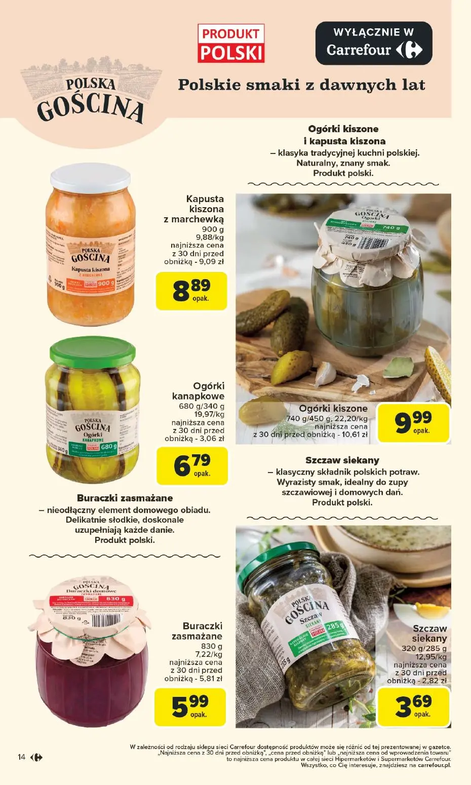 gazetka promocyjna Carrefour Market Smakuj Polskę - Strona 14