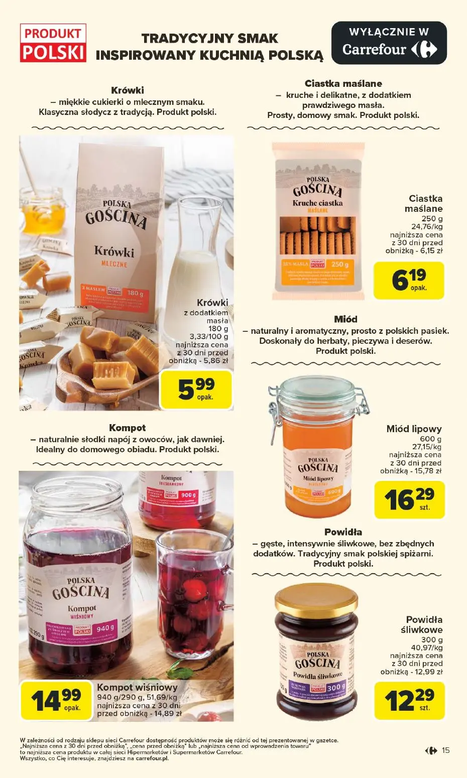 gazetka promocyjna Carrefour Market Smakuj Polskę - Strona 15