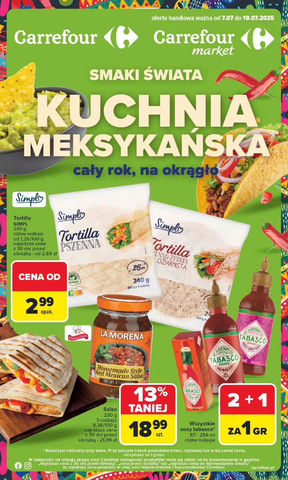 gazetka promocyjna Carrefour Kuchnia meksykańska - Strona 1