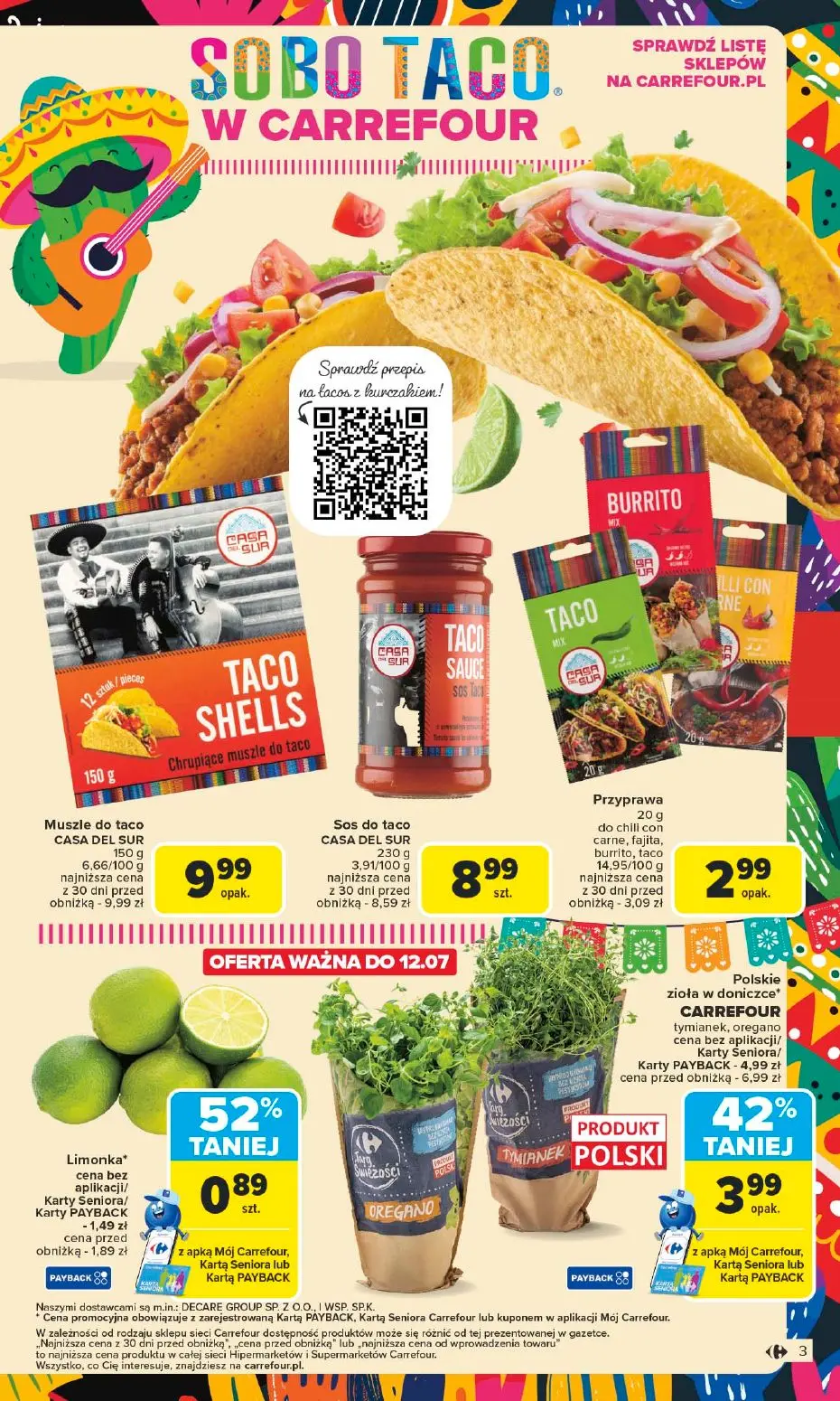 gazetka promocyjna Carrefour Kuchnia meksykańska - Strona 3