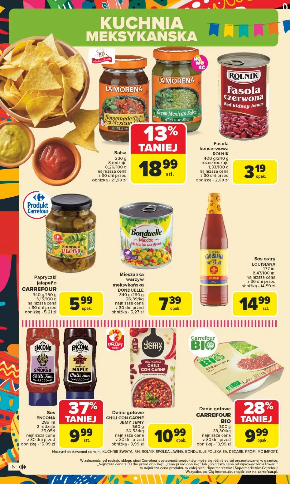 gazetka promocyjna Carrefour Kuchnia meksykańska - Strona 8