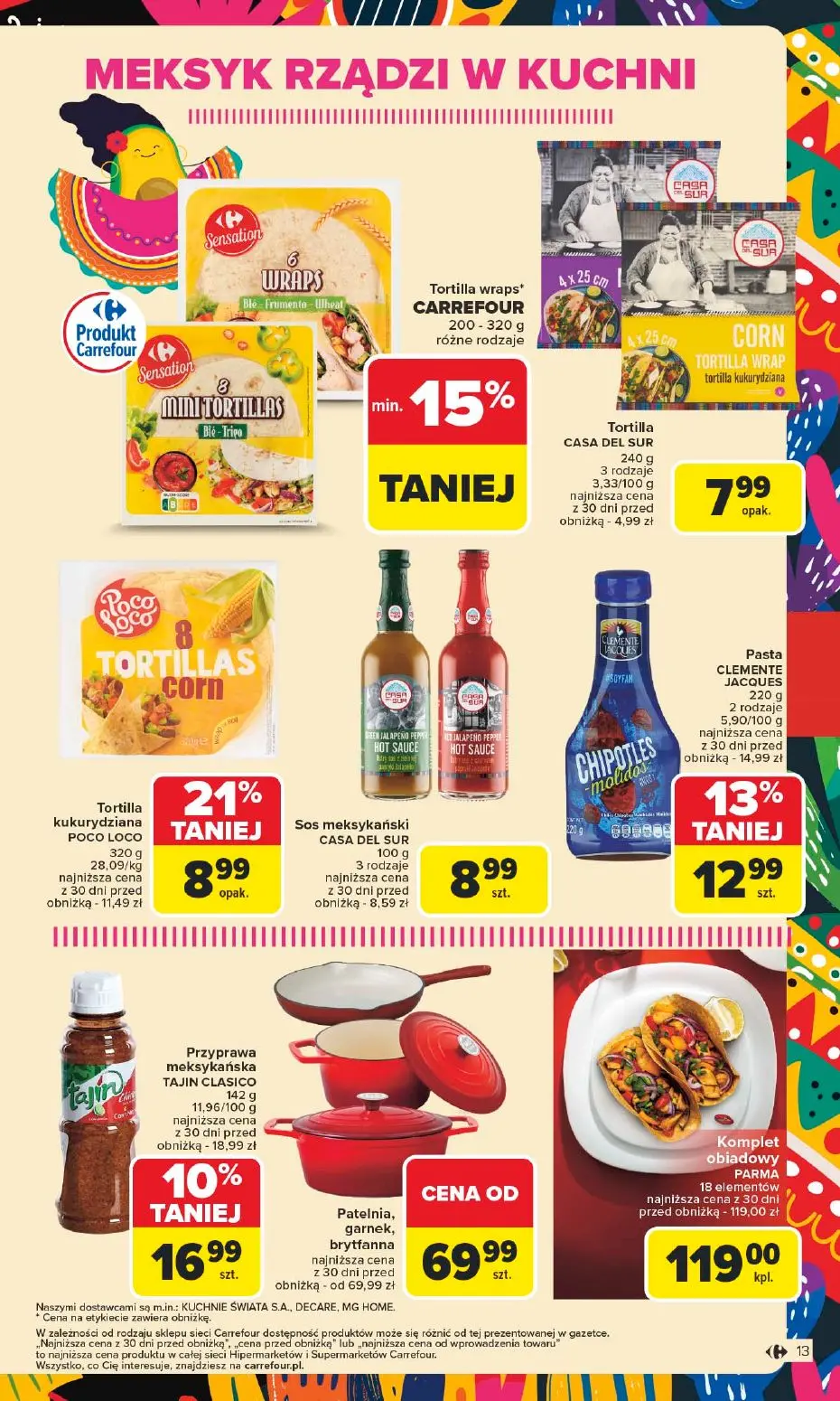 gazetka promocyjna Carrefour Kuchnia meksykańska - Strona 13