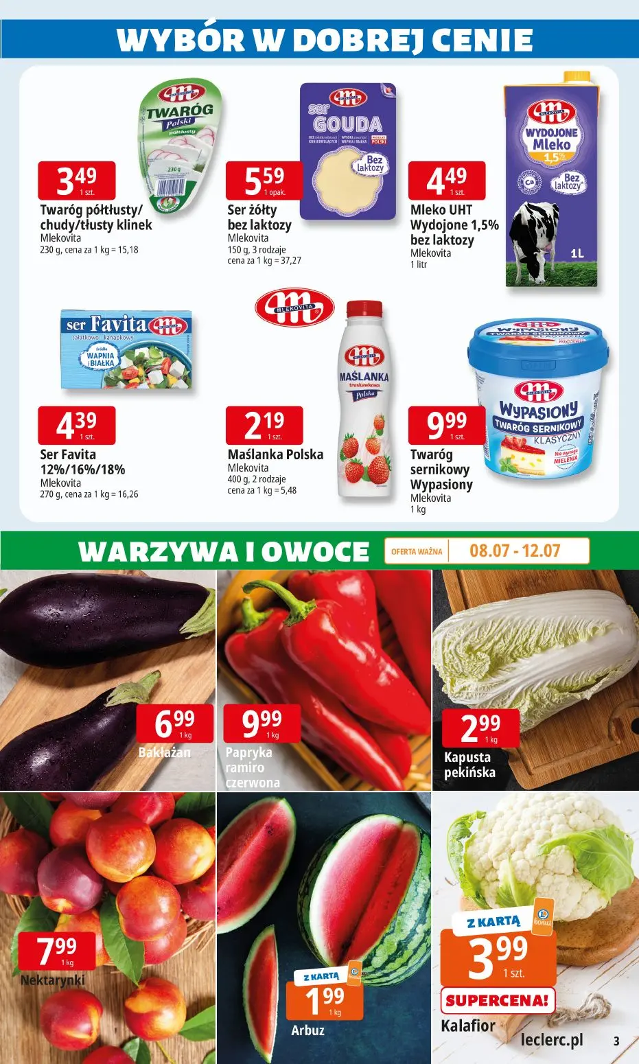 gazetka promocyjna E.Leclerc Wybór w dobrej cenie - Strona 3