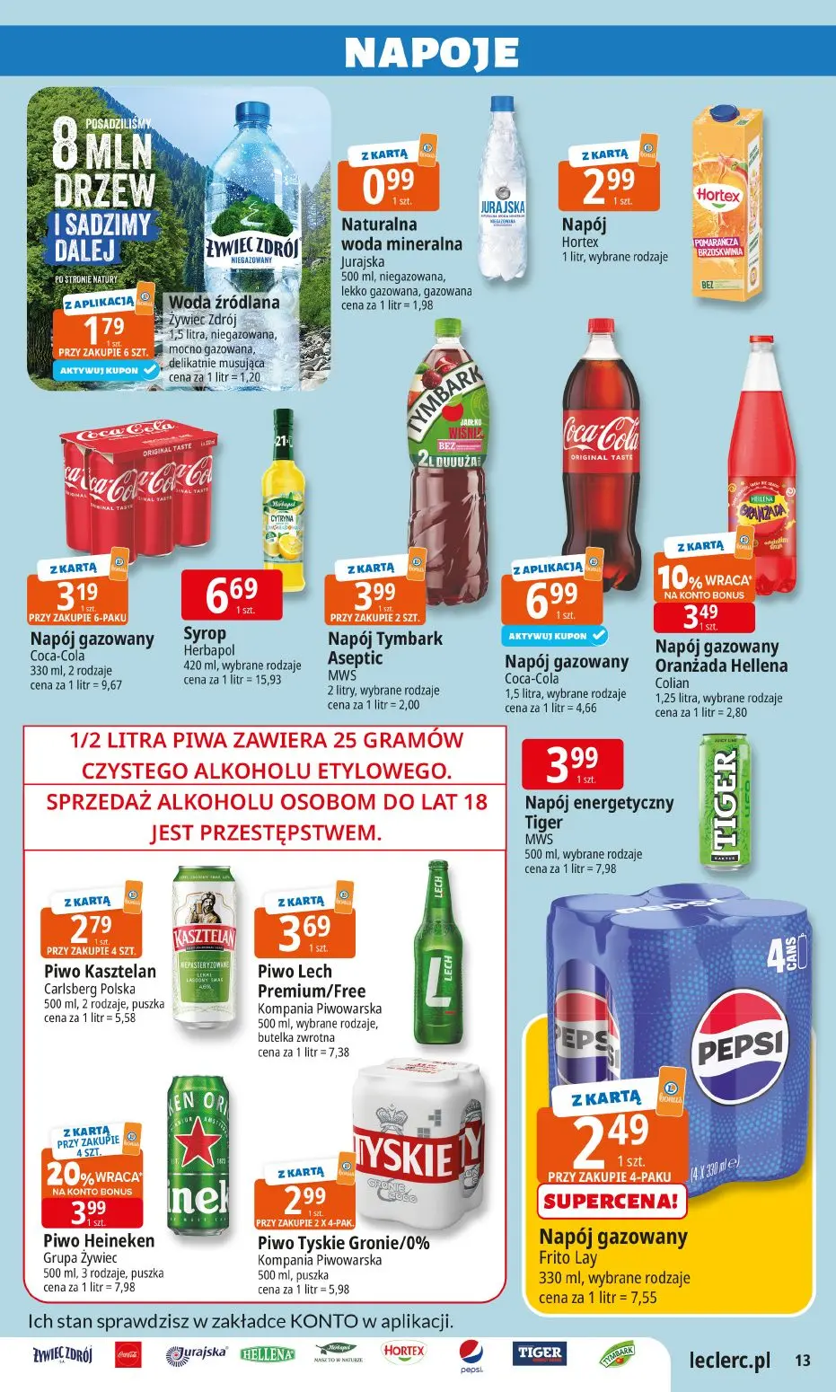 gazetka promocyjna E.Leclerc Wybór w dobrej cenie - Strona 13