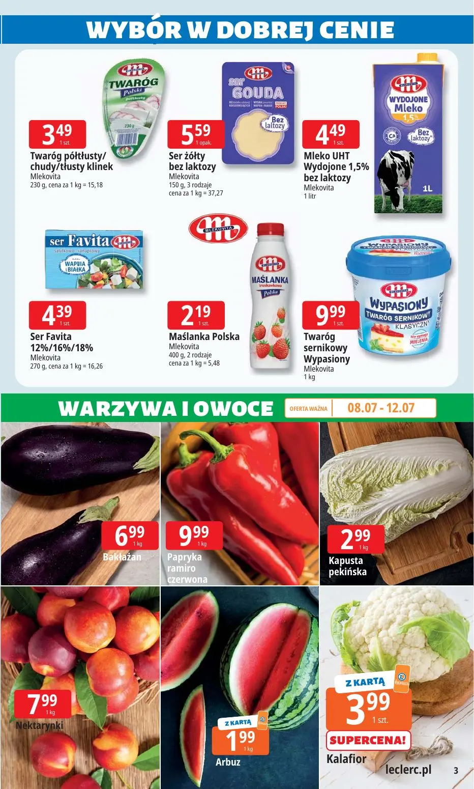 gazetka promocyjna E.Leclerc Wybór w dobrej cenie - Strona 3
