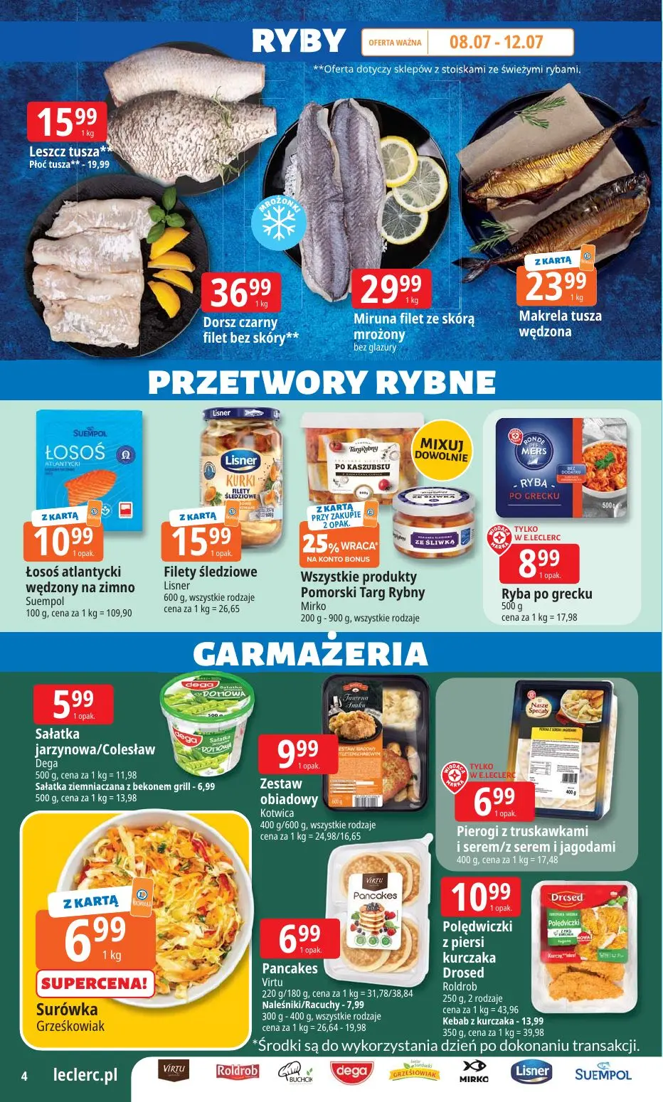 gazetka promocyjna E.Leclerc Wybór w dobrej cenie - Strona 4