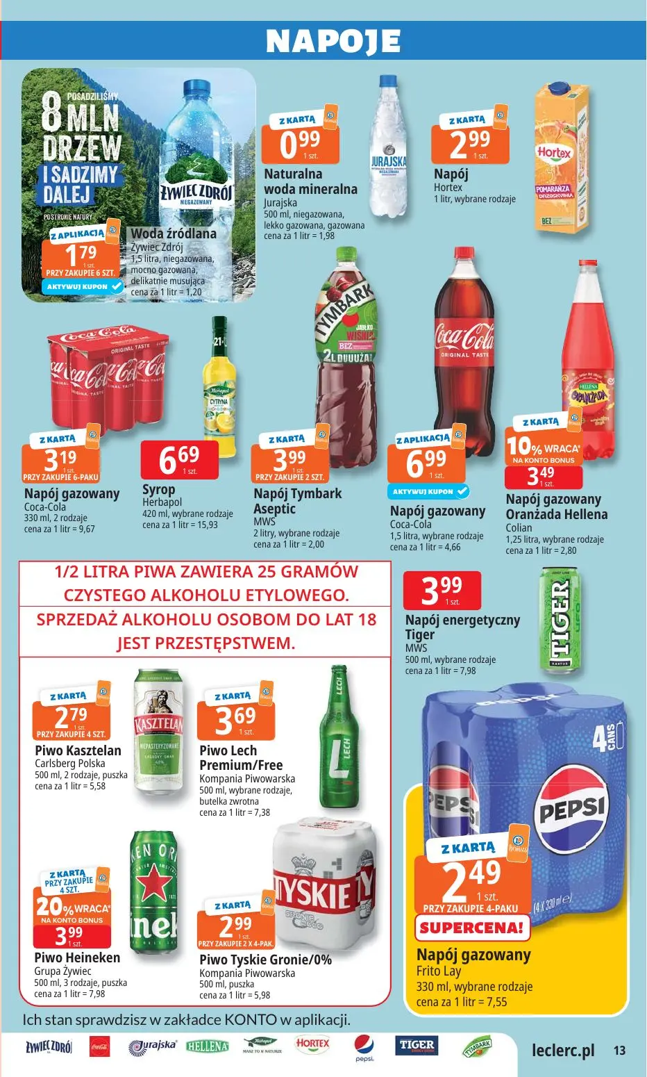 gazetka promocyjna E.Leclerc Wybór w dobrej cenie - Strona 13